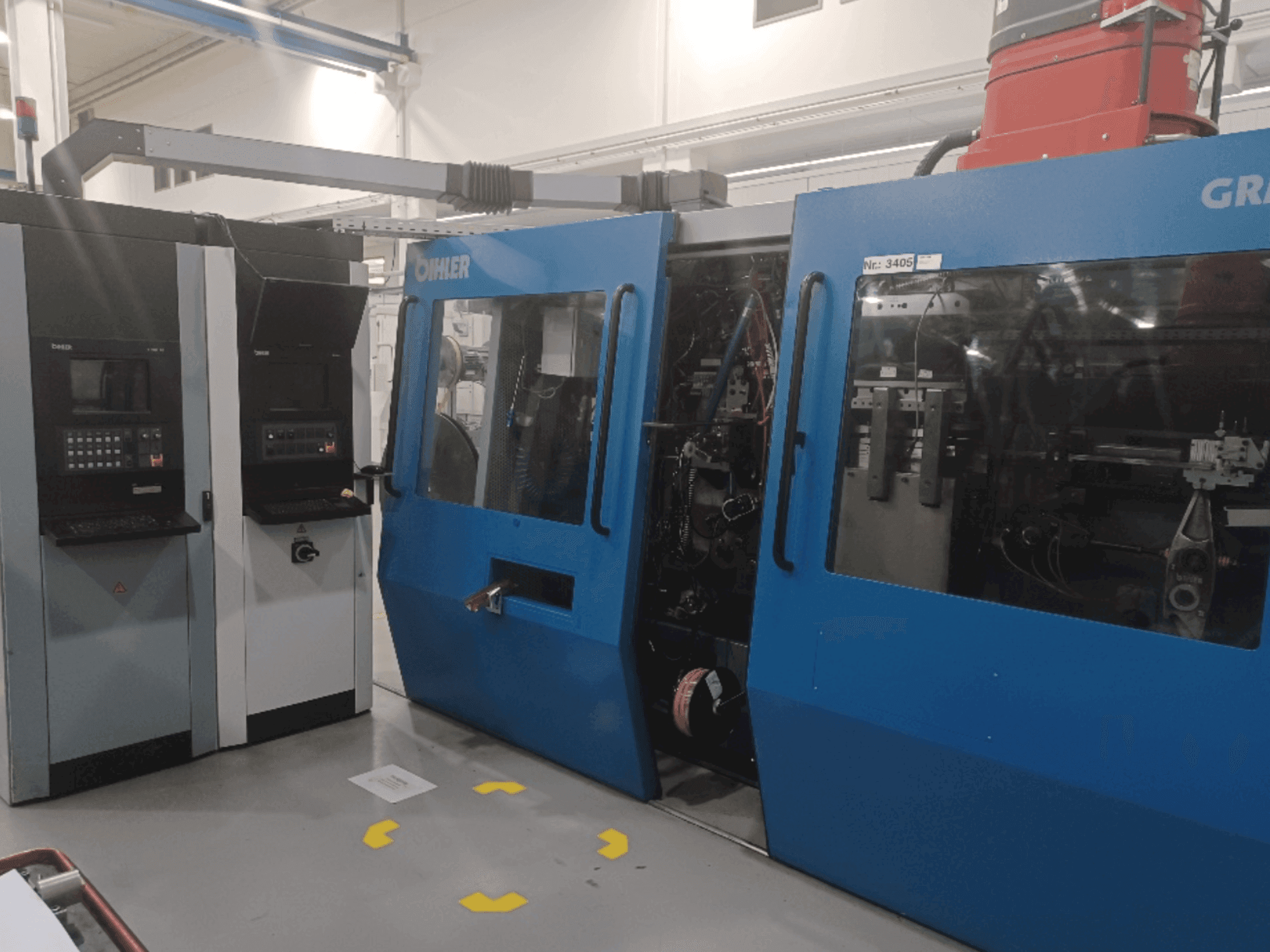 A Bihler GRM 80E gép elölnézete