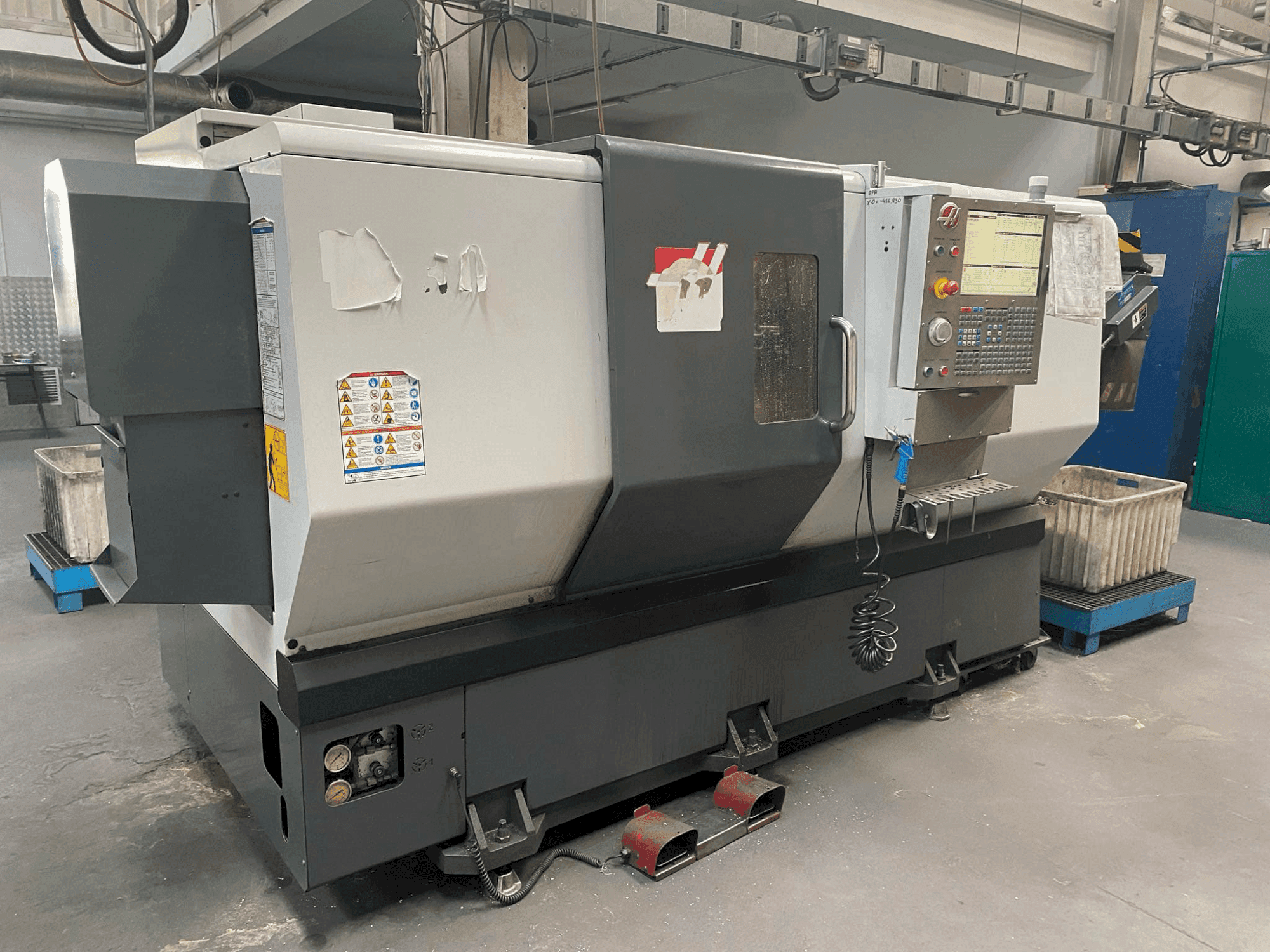 A HAAS DS-30 gép elölnézete