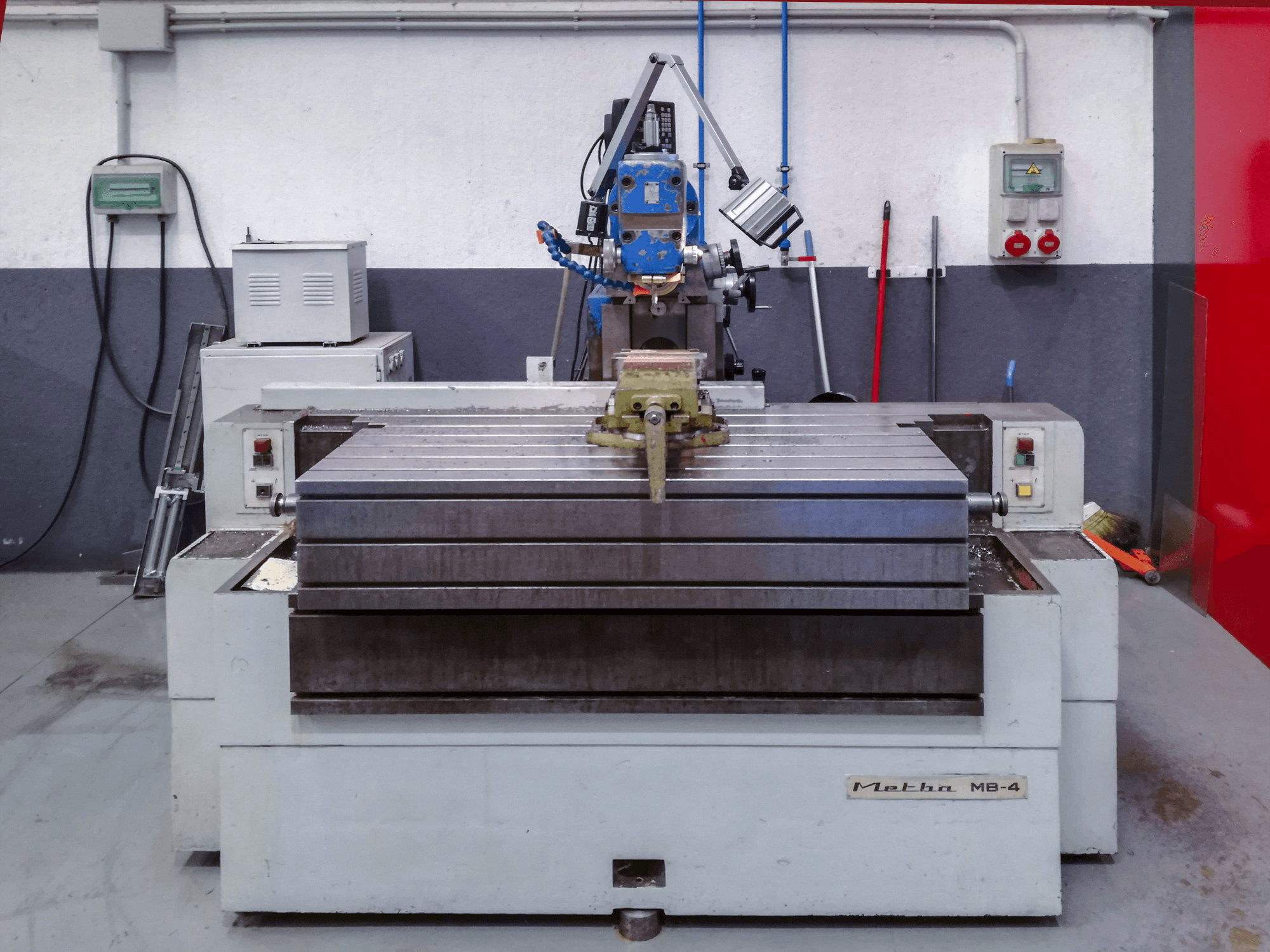 A Metba MB-4 gép elölnézete