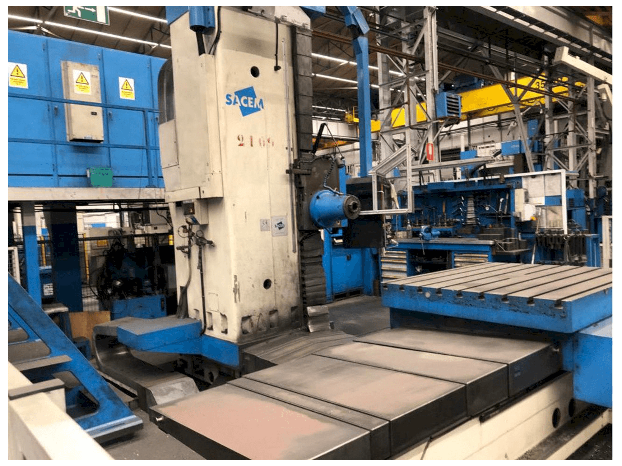 A Sacem MSMG - XC/110-C/N gép elölnézete