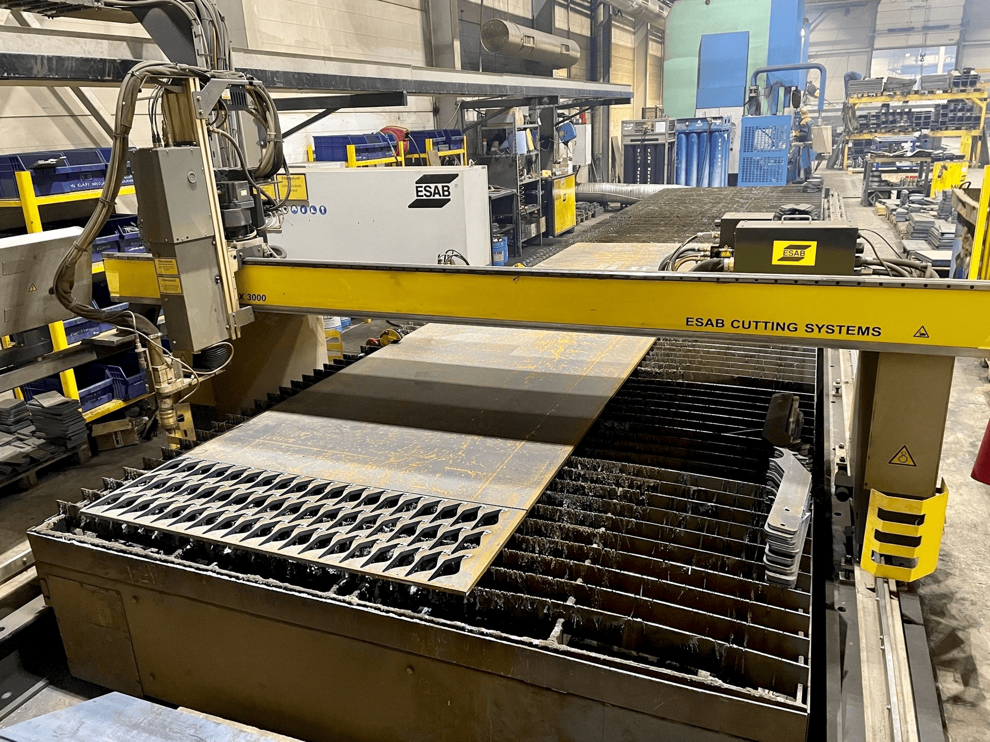 A ESAB Combirex DX 3000 gép elölnézete
