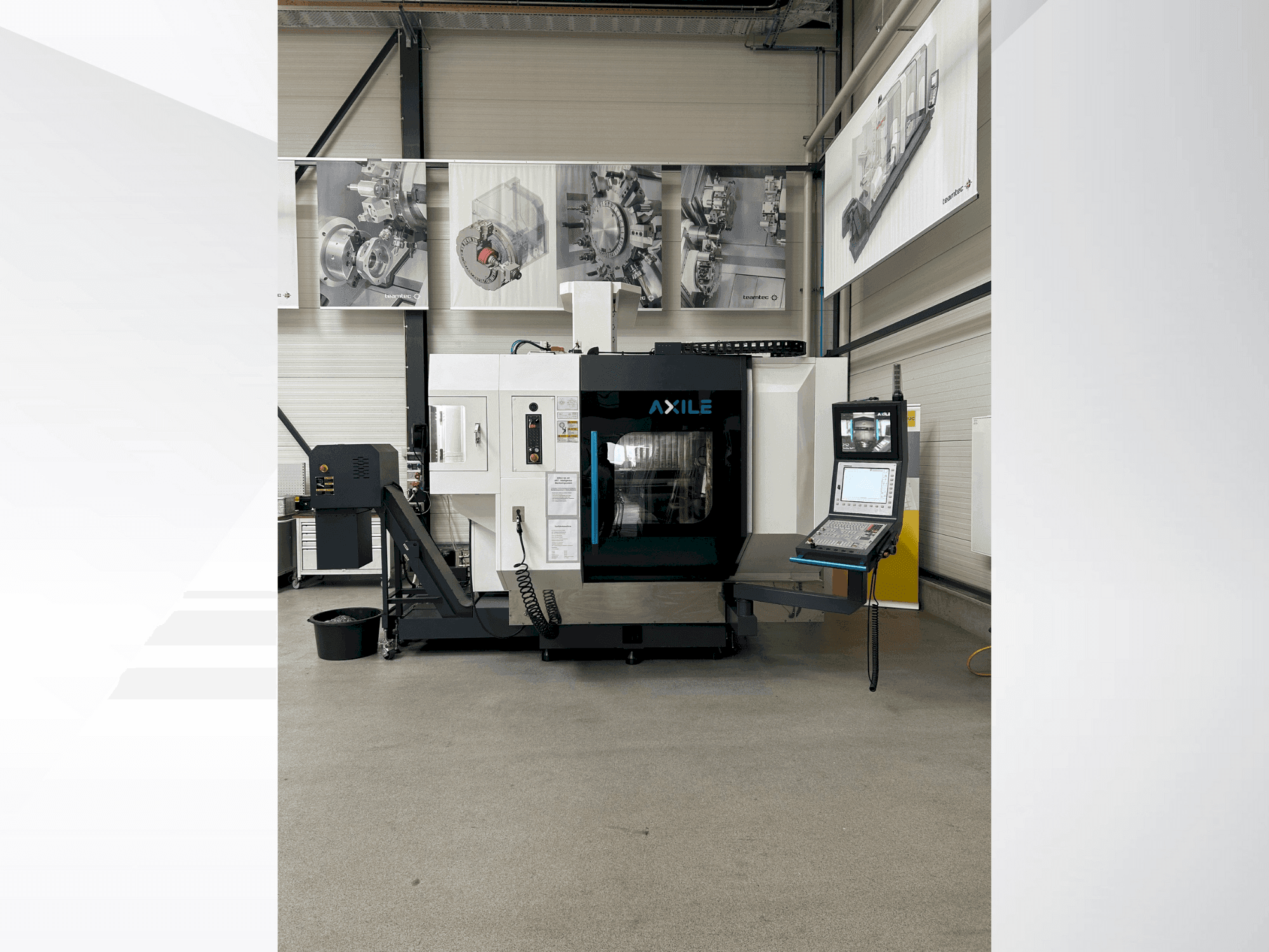 A AXILE G6i gép elölnézete