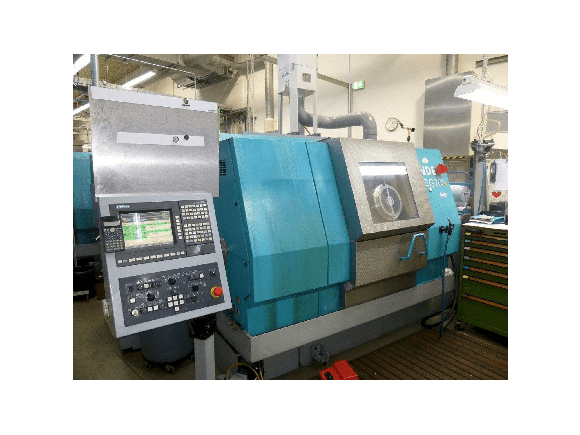 A Index G200 gép elölnézete