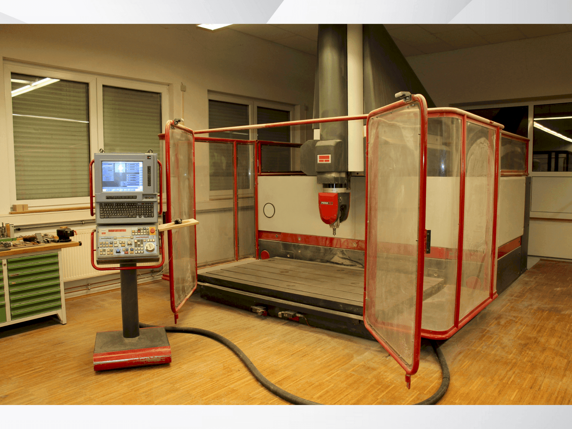 A Fidia Digit 218 gép elölnézete