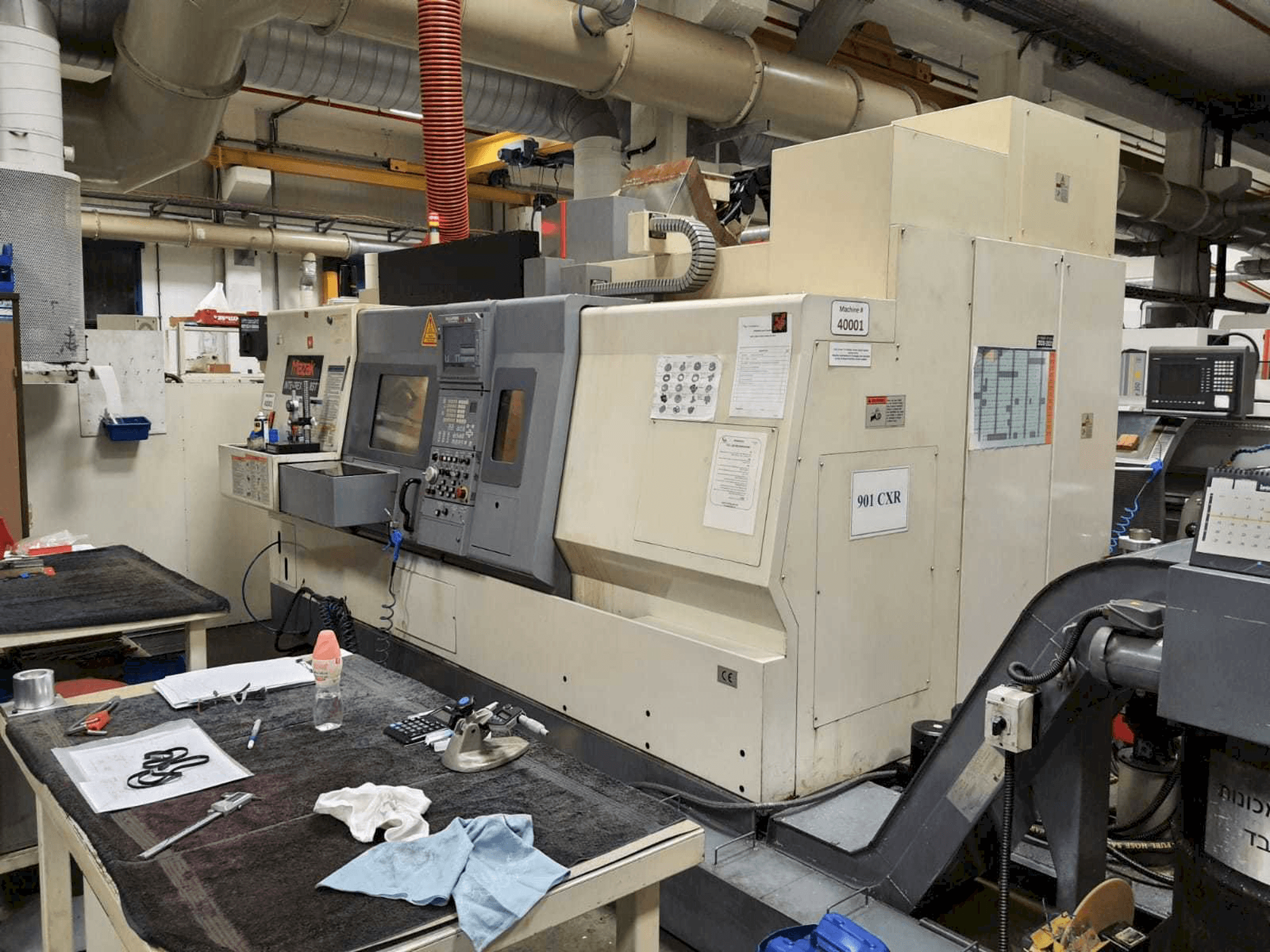 A Mazak Integrex 200-3ST gép elölnézete