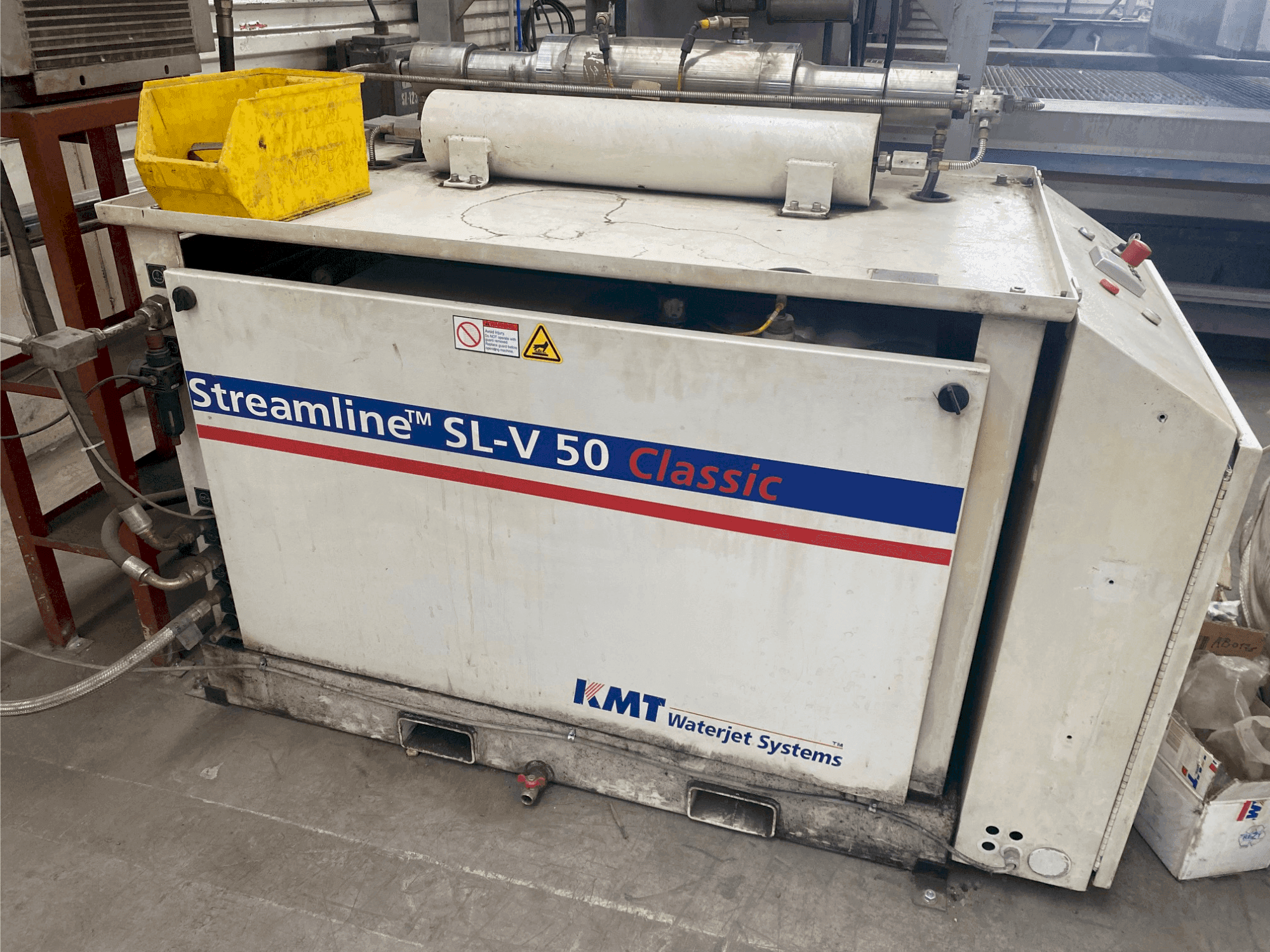 A KMT Streamline SL V50 Classic gép elölnézete