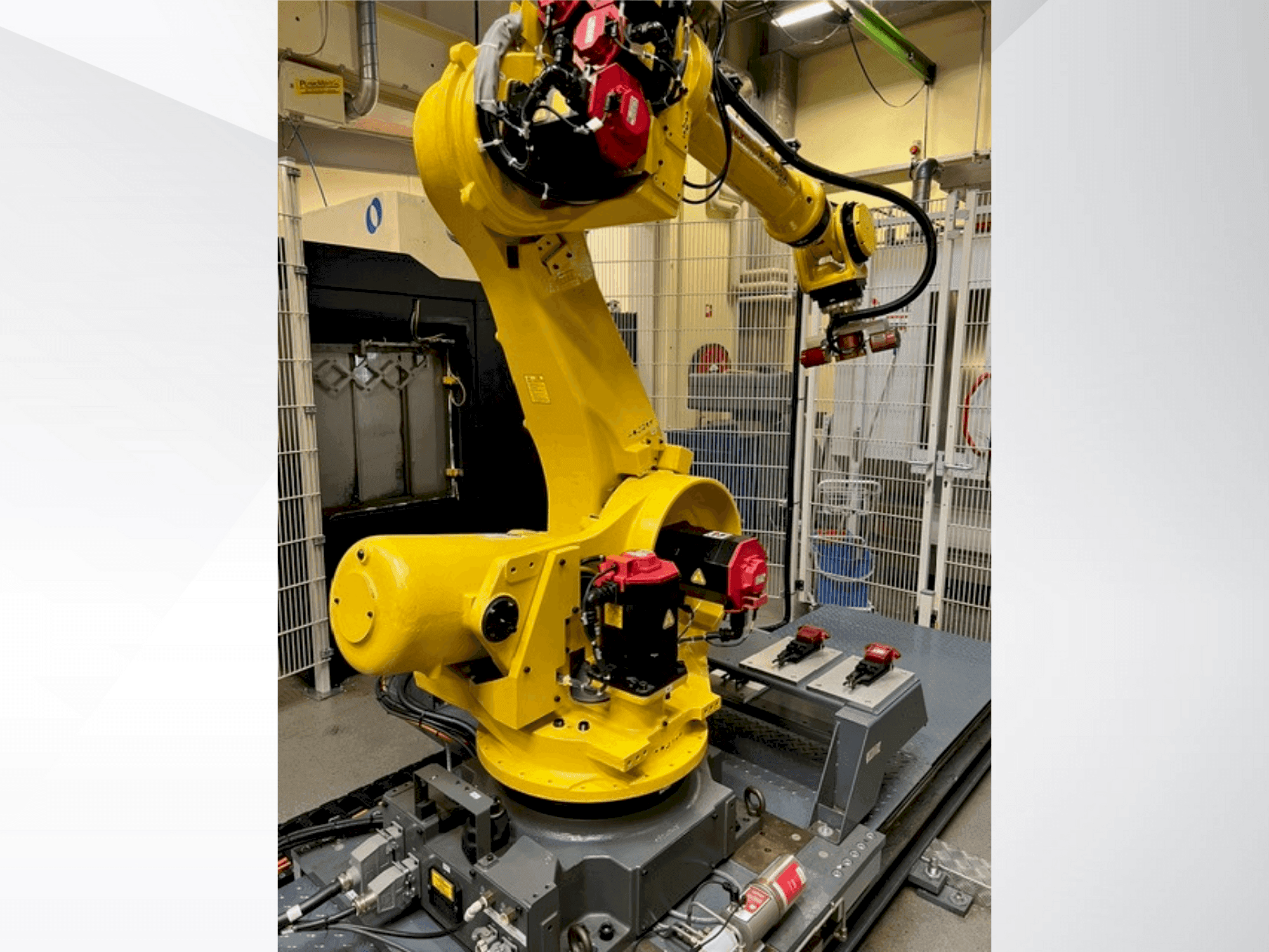 A EROWA Automation System gép elölnézete