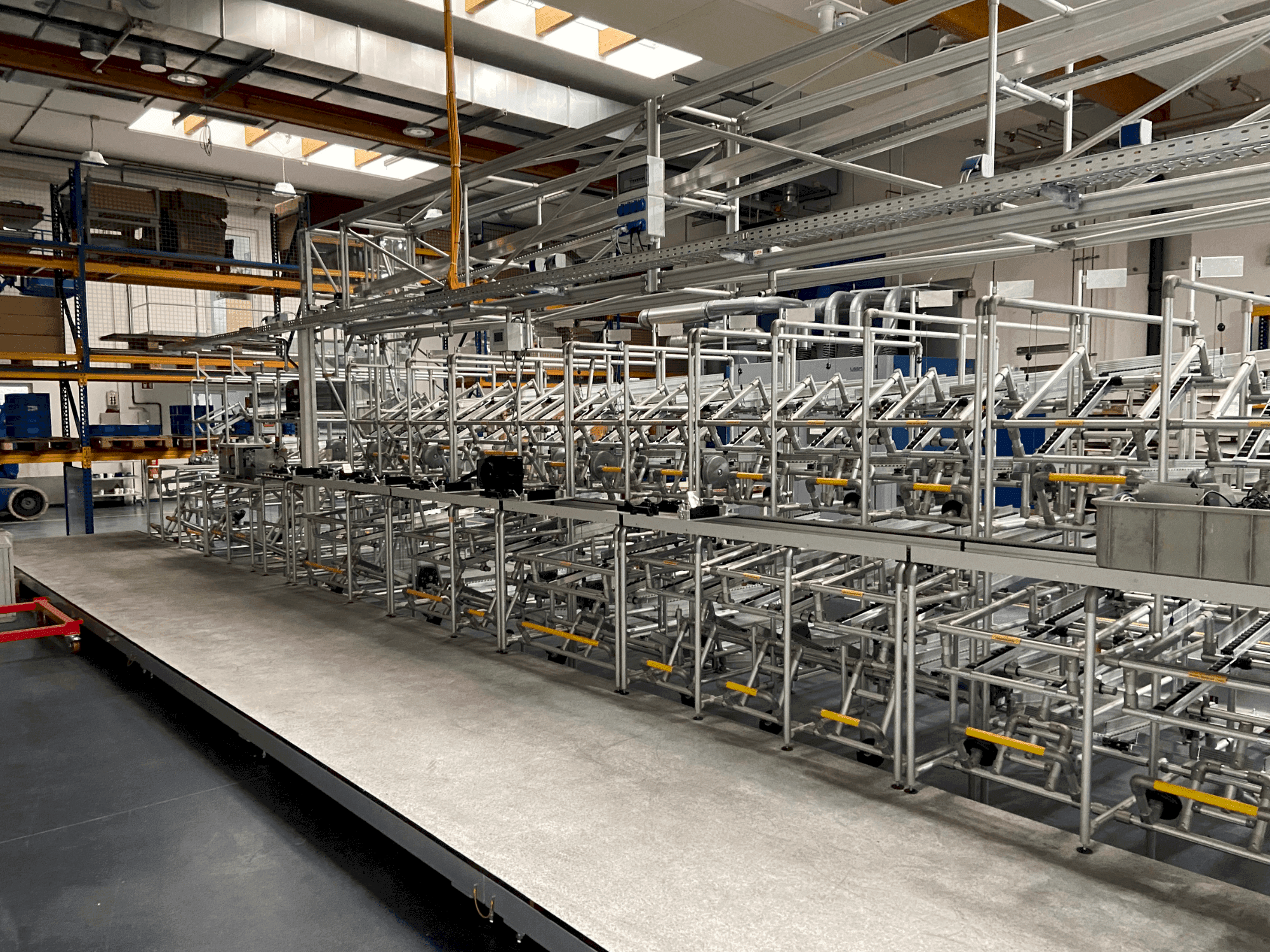 A ITEM Montageplatz Venta gép elölnézete