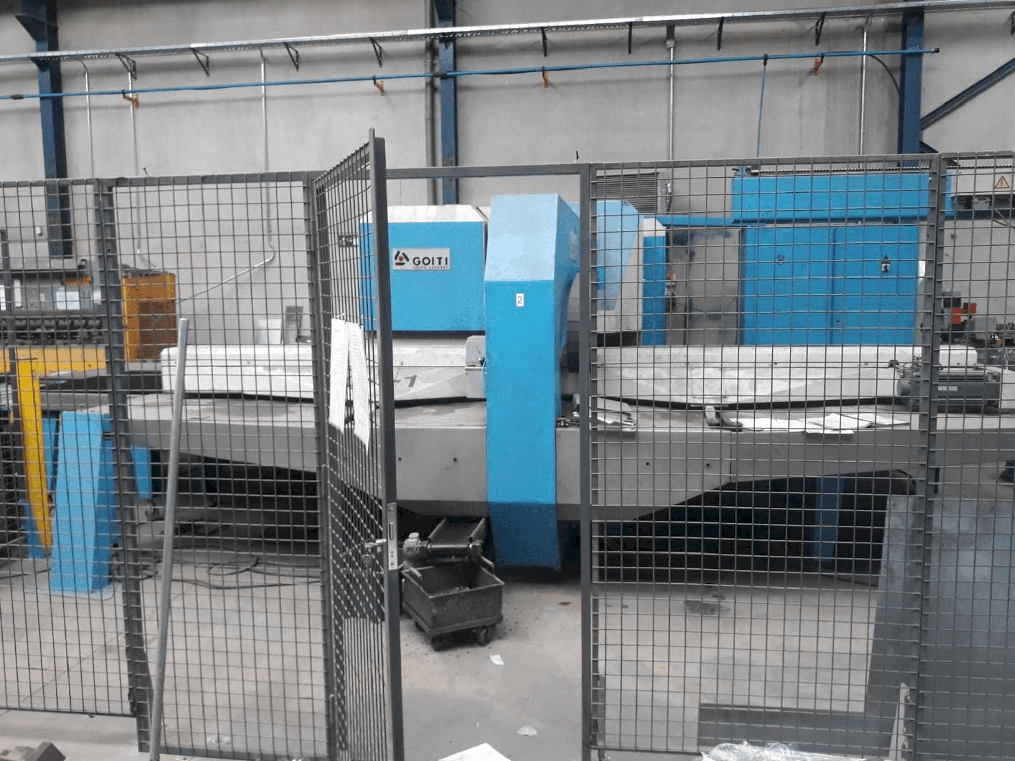 A GOITI PGA 1 gép elölnézete