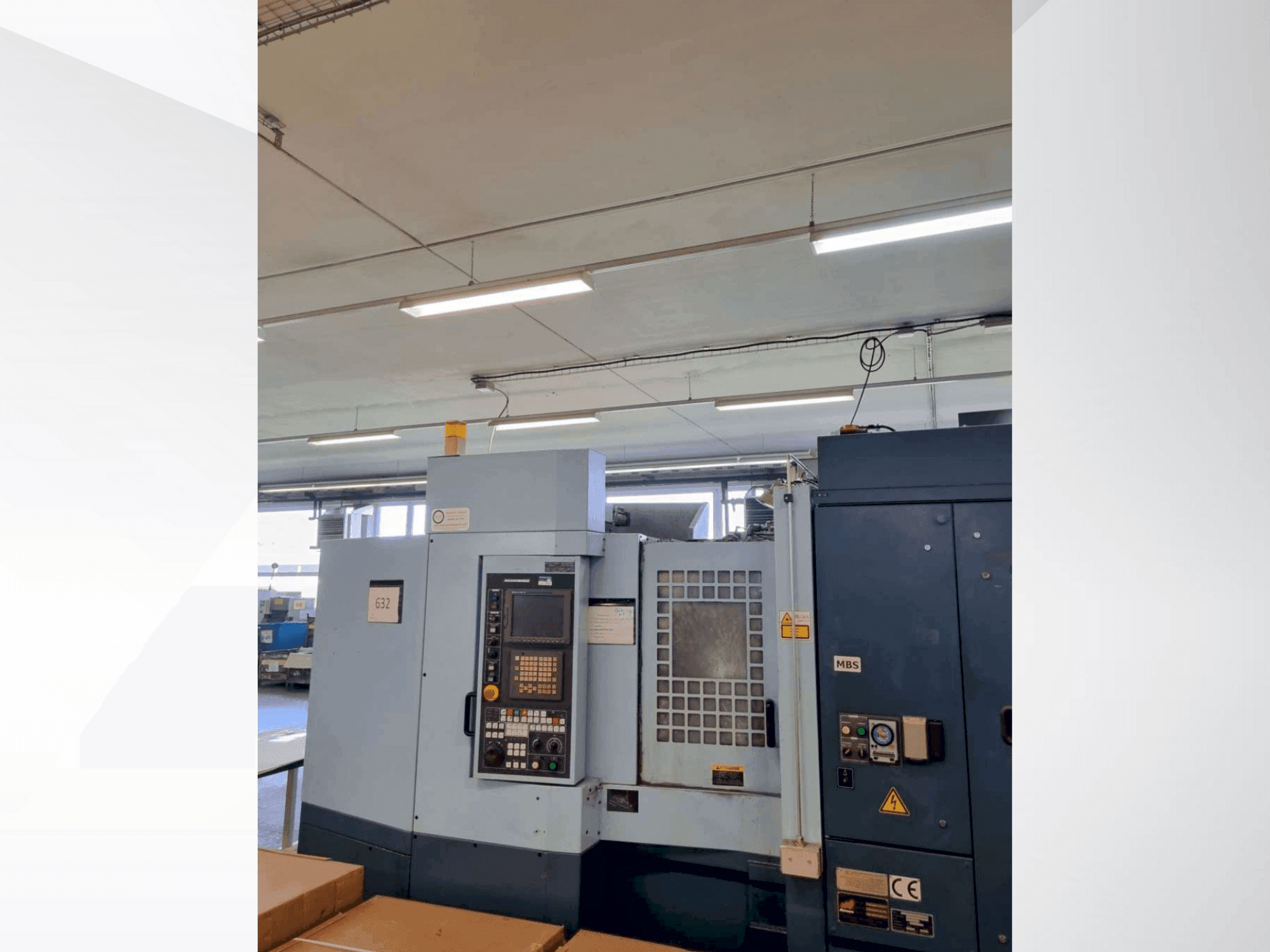 A Matsuura H PLUS-405 gép elölnézete