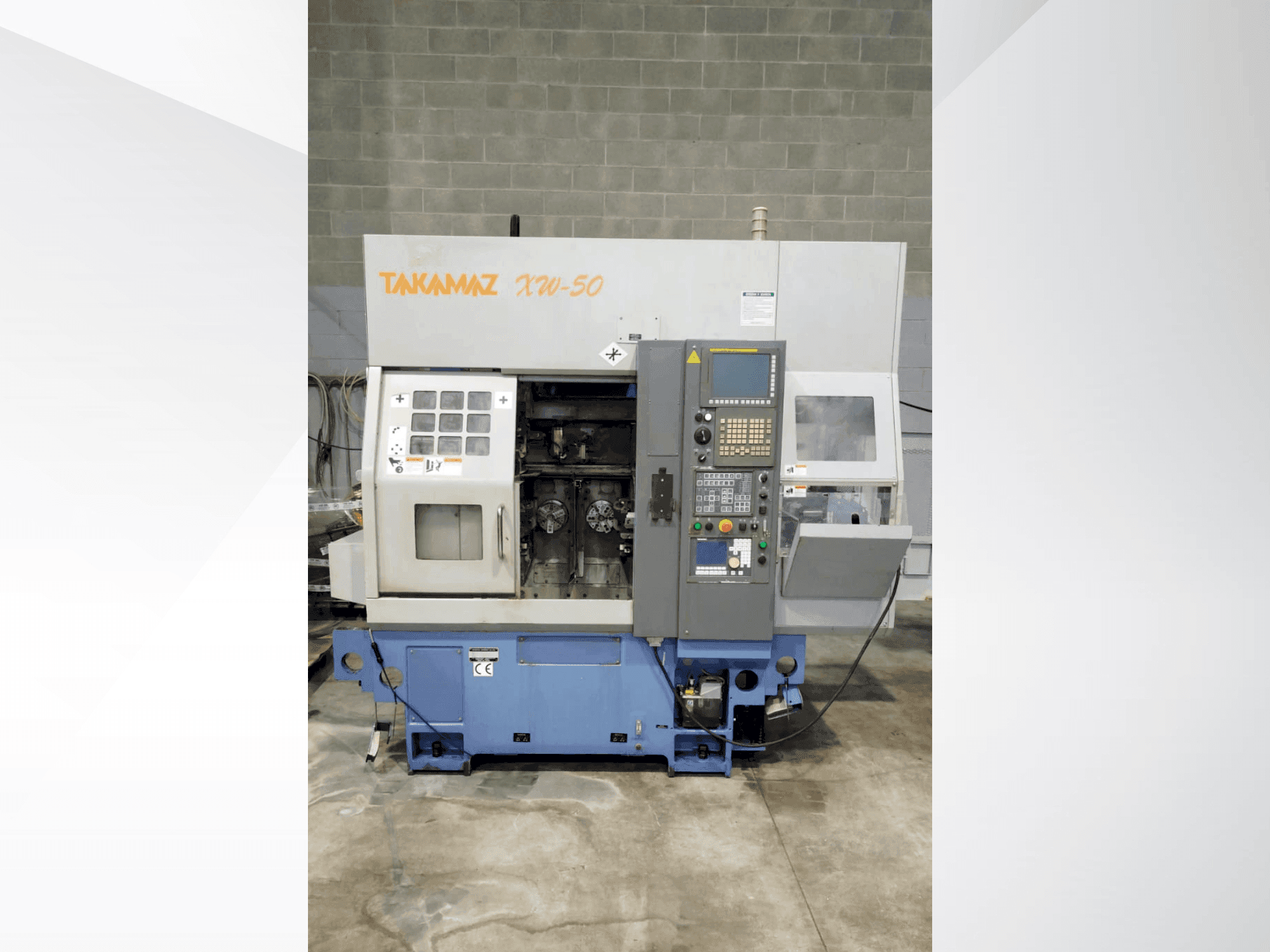 A Takamaz NW 50 gép elölnézete