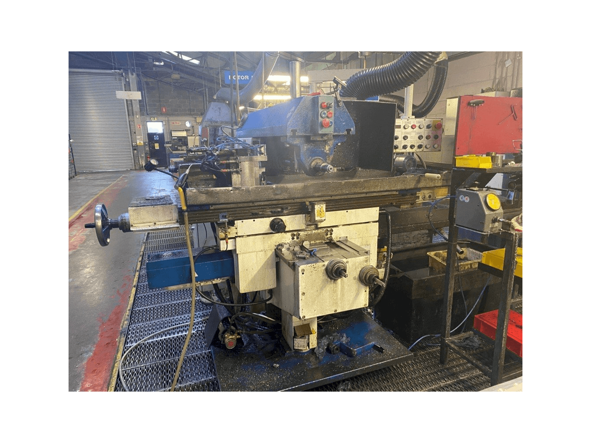 A TOS Olomouc FG U32 gép elölnézete