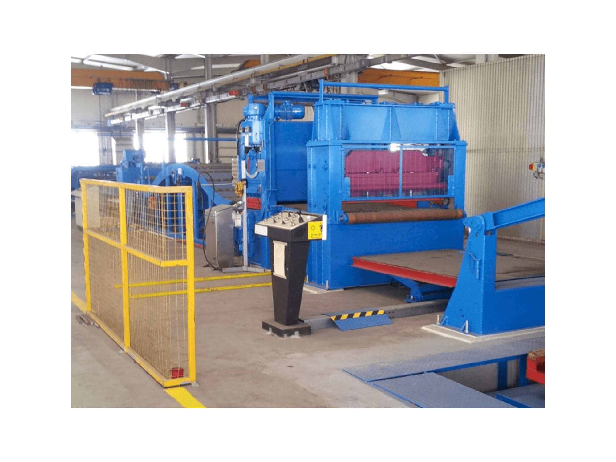 A Sacma SP4A gép elölnézete