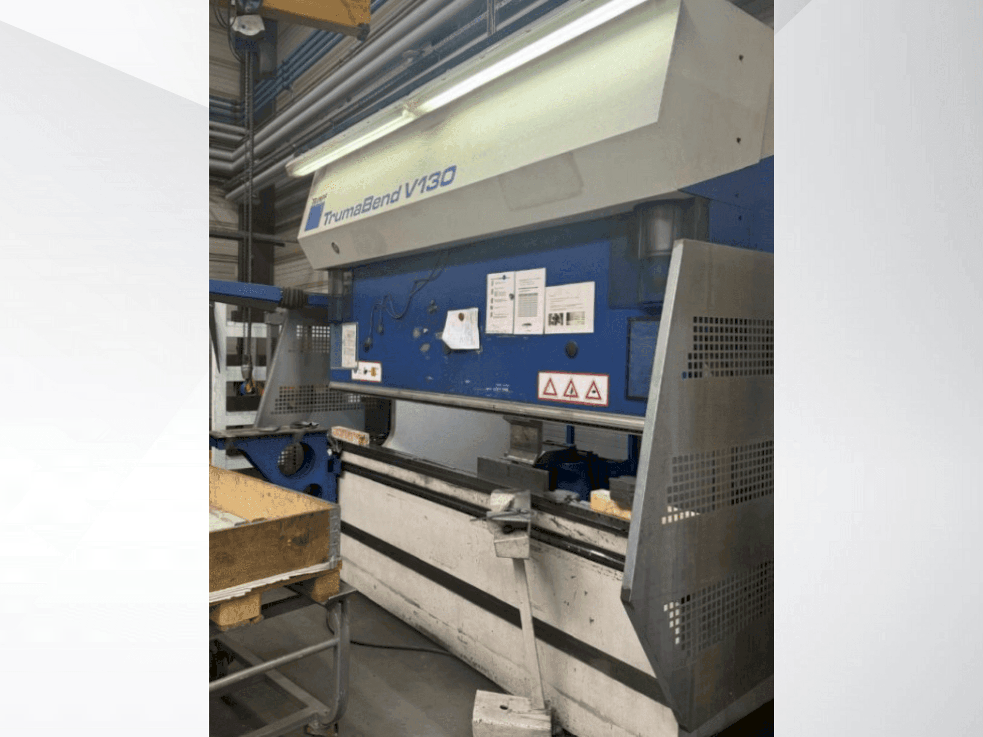 A TRUMPF Trumabend V130 gép elölnézete