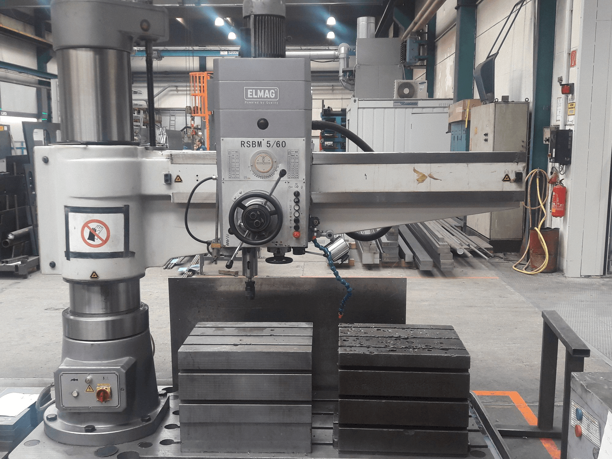 A ELMAG RSBM 5/60 gép elölnézete