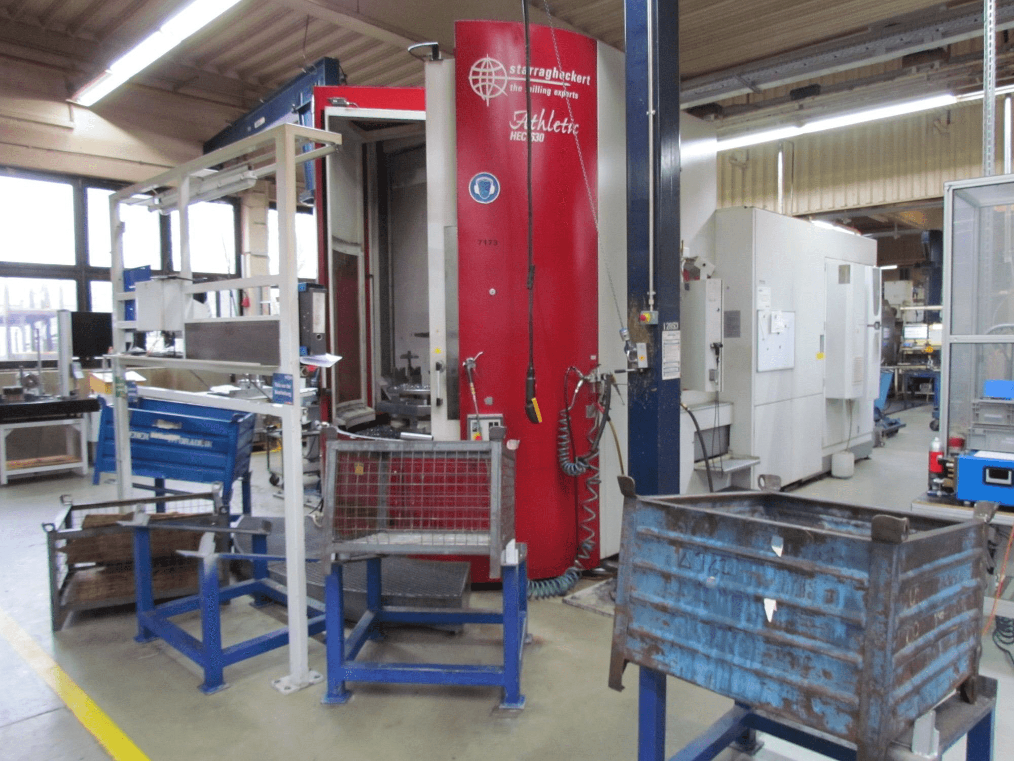 A Heckert HEC 630 gép elölnézete