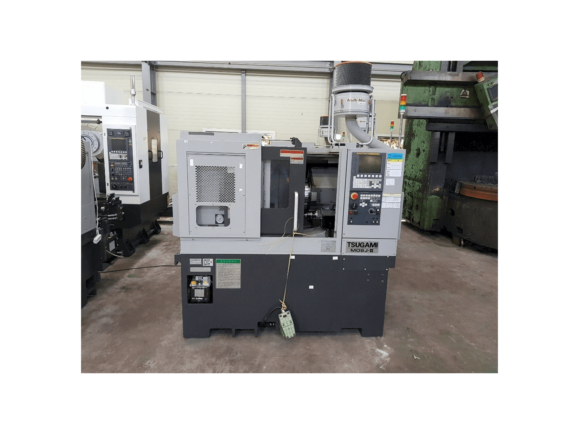 A TSUGAMI M08J-Ⅱ gép elölnézete