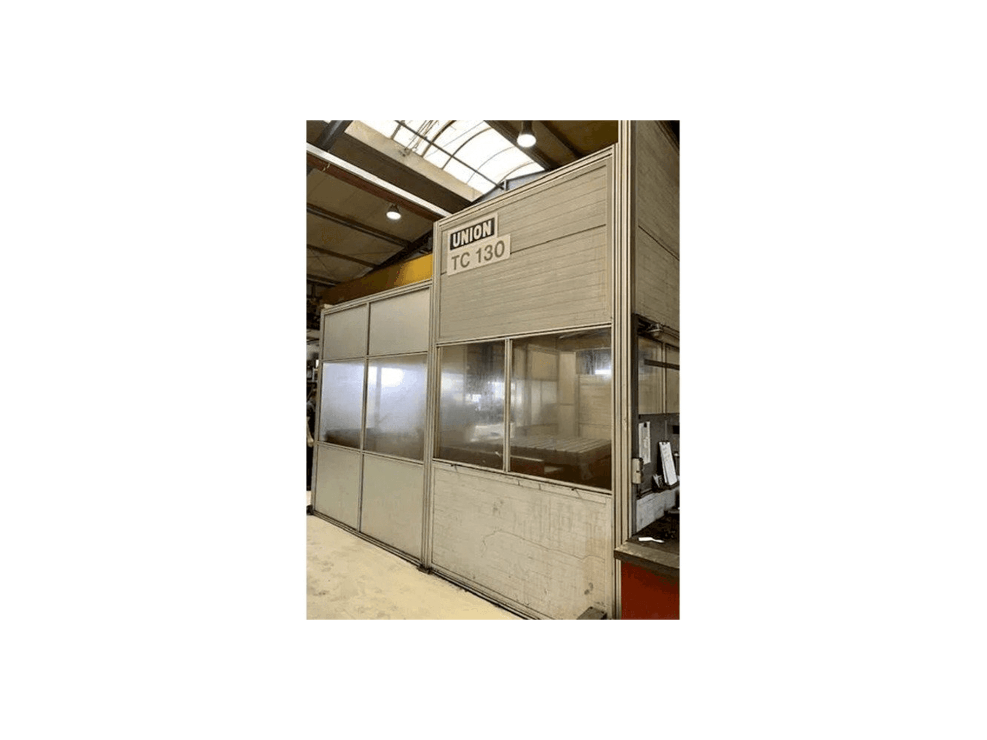 A UNION TC 130 gép elölnézete