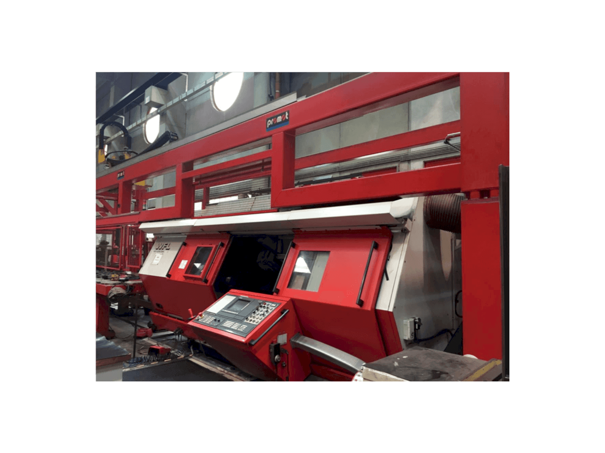 A WFL M50 gép elölnézete