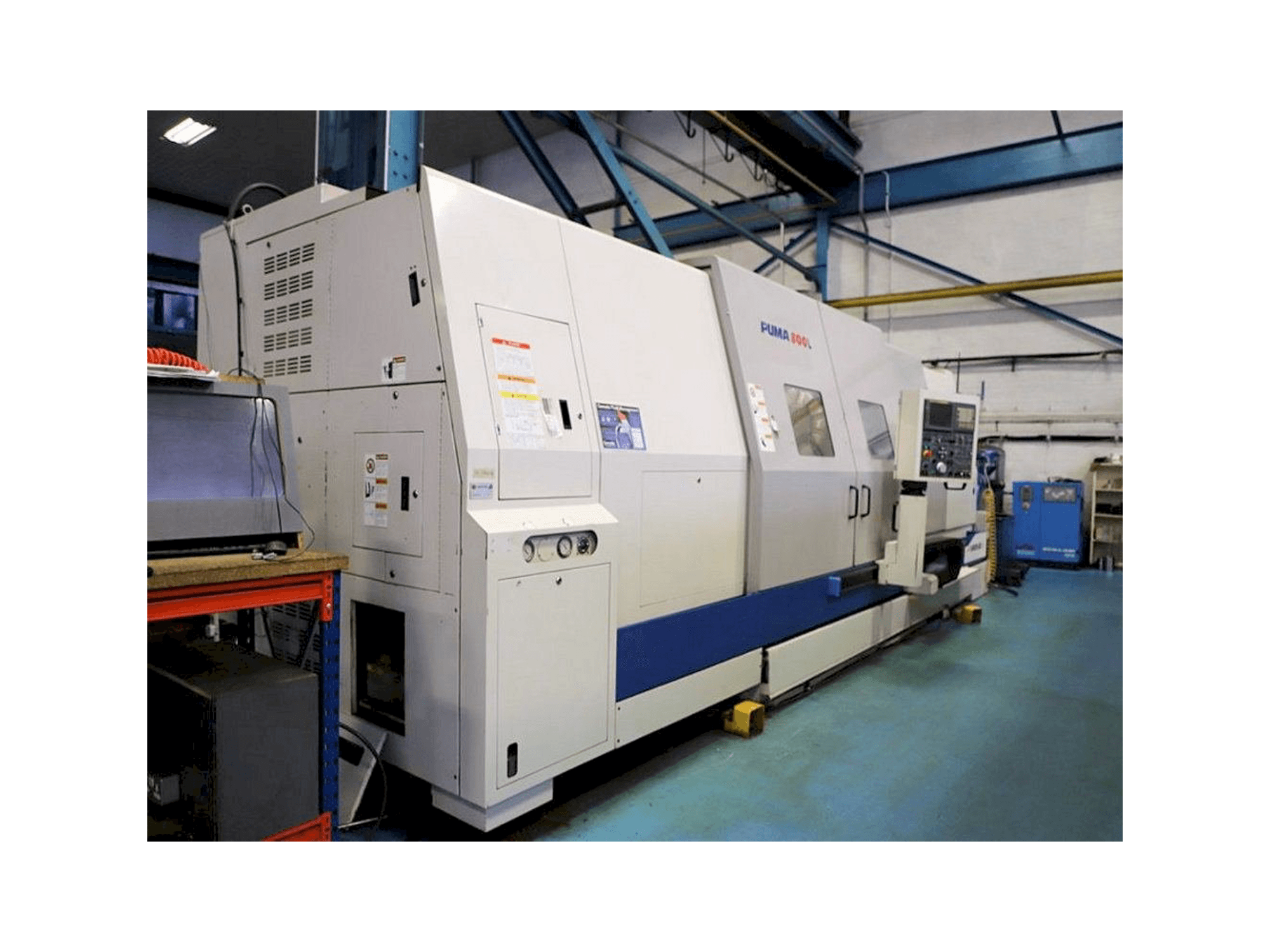 A Doosan Puma 800L gép elölnézete