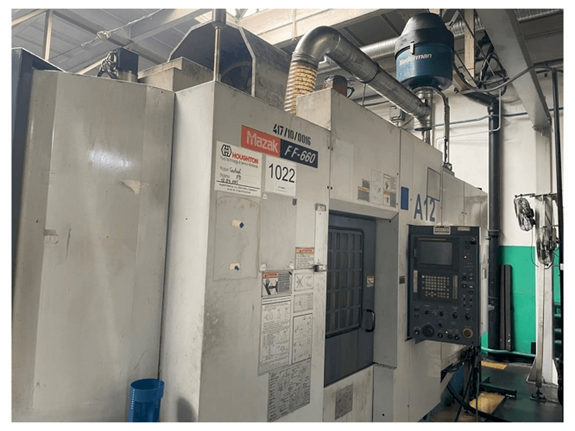 A Mazak FF-660 gép elölnézete