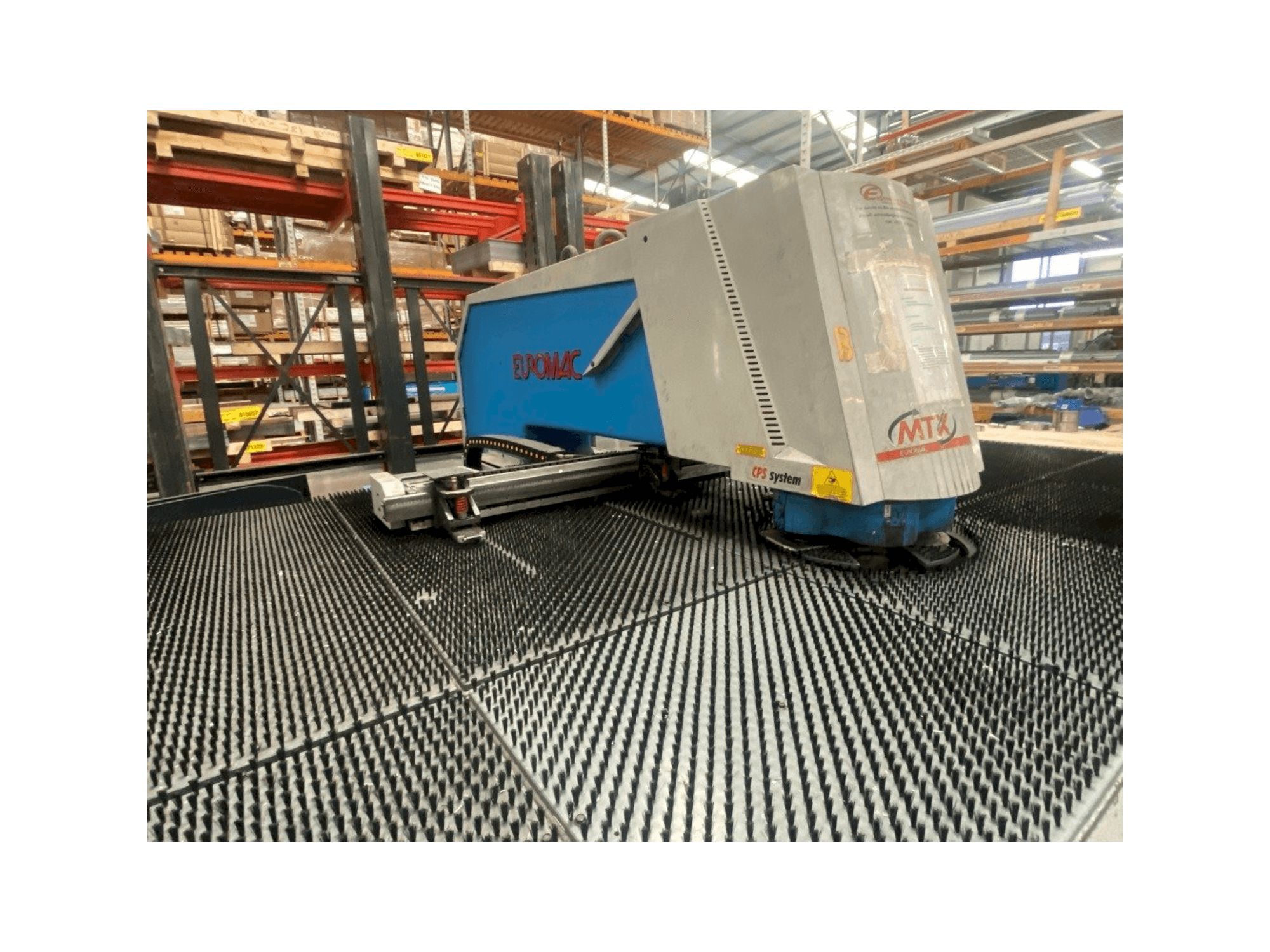 A Euromac MTX Index gép elölnézete