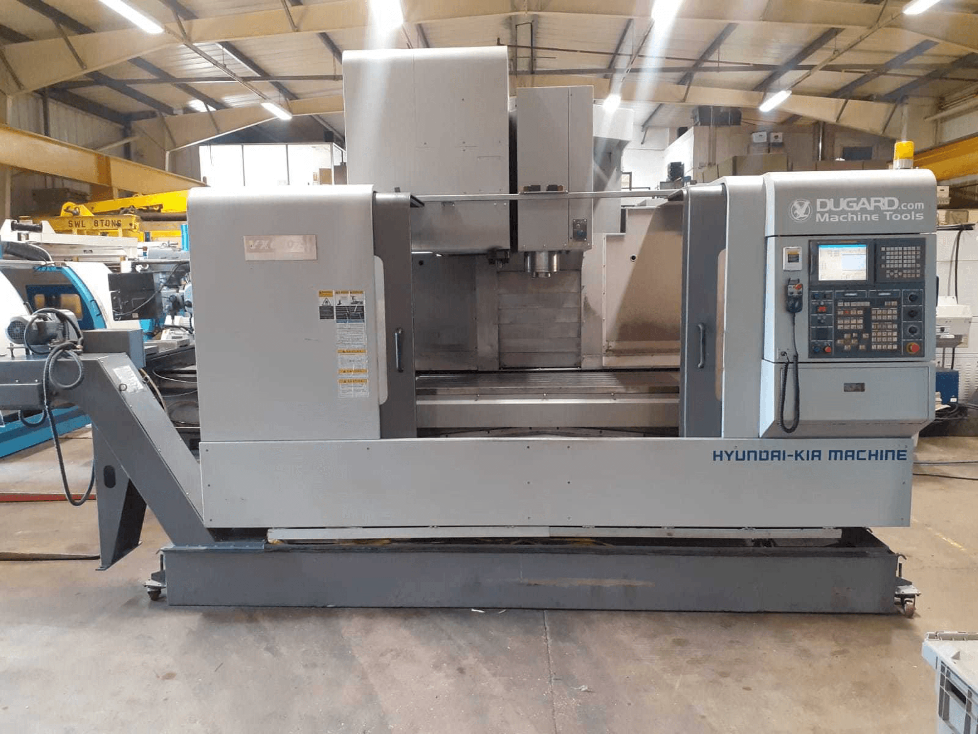 A Hyundai Kia VX650/50 gép elölnézete