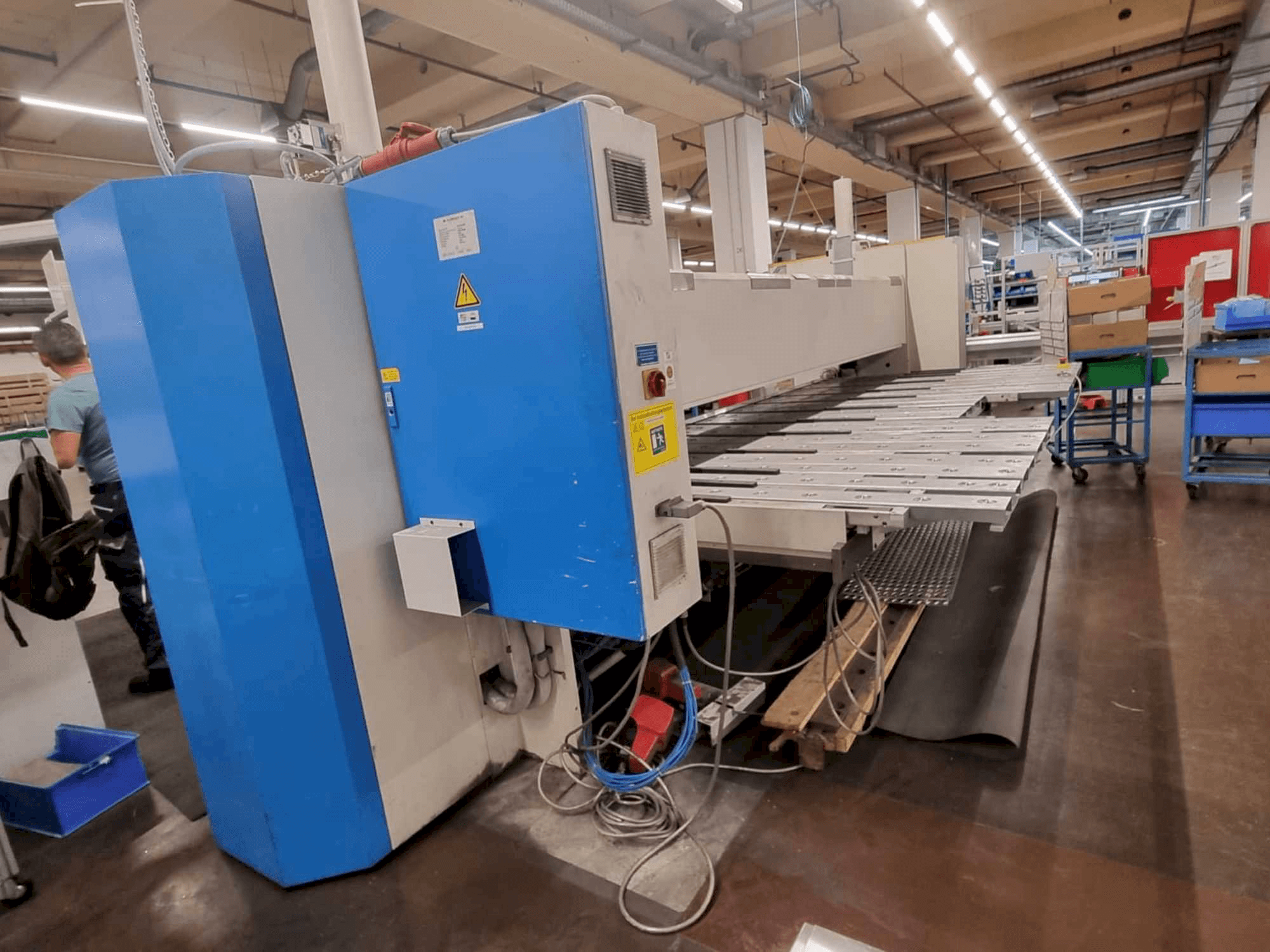 A SCHRODER-FASTI FP40-40/03 gép oldalnézete