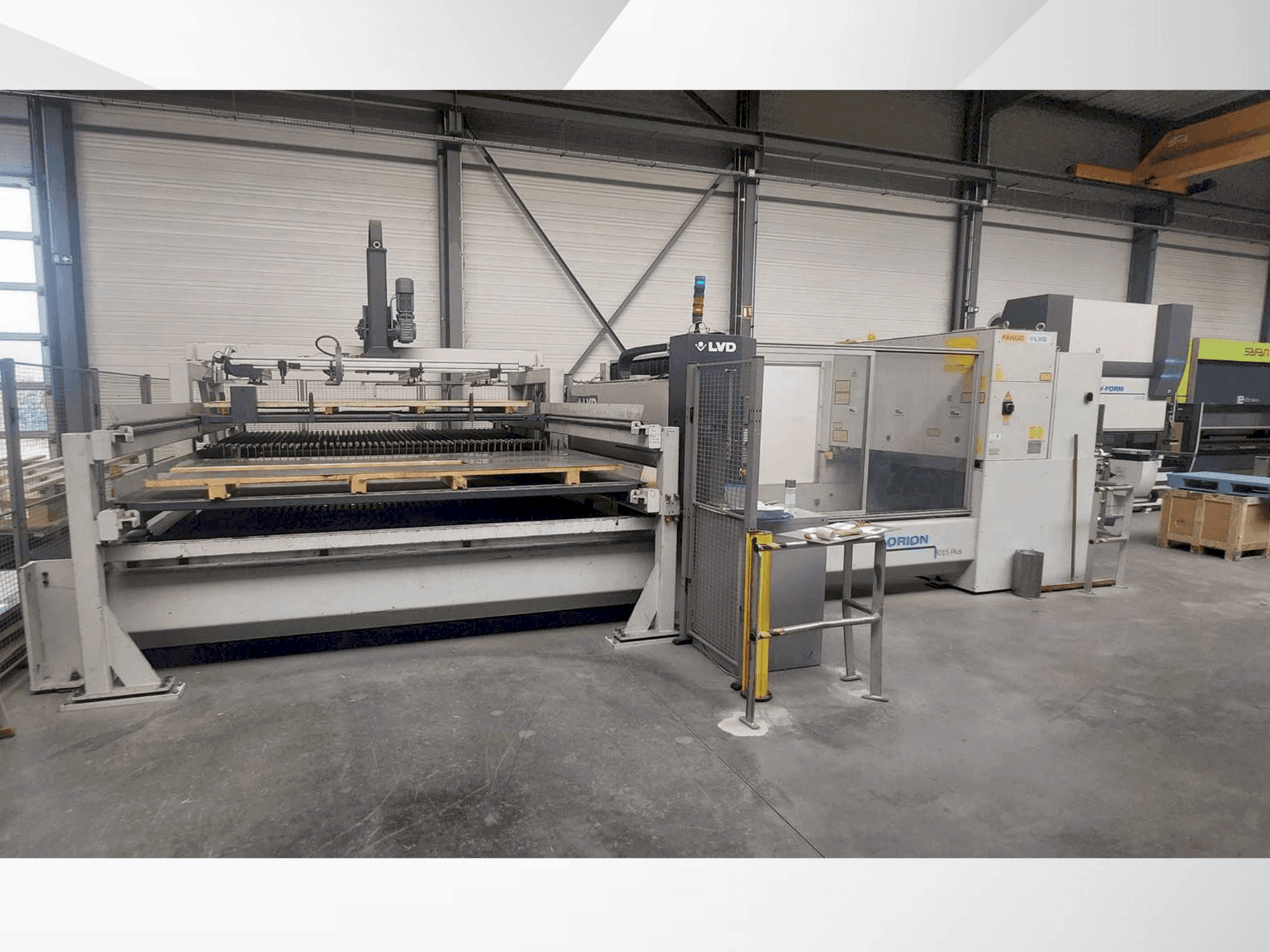 A LVD Orion 4KW gép elölnézete