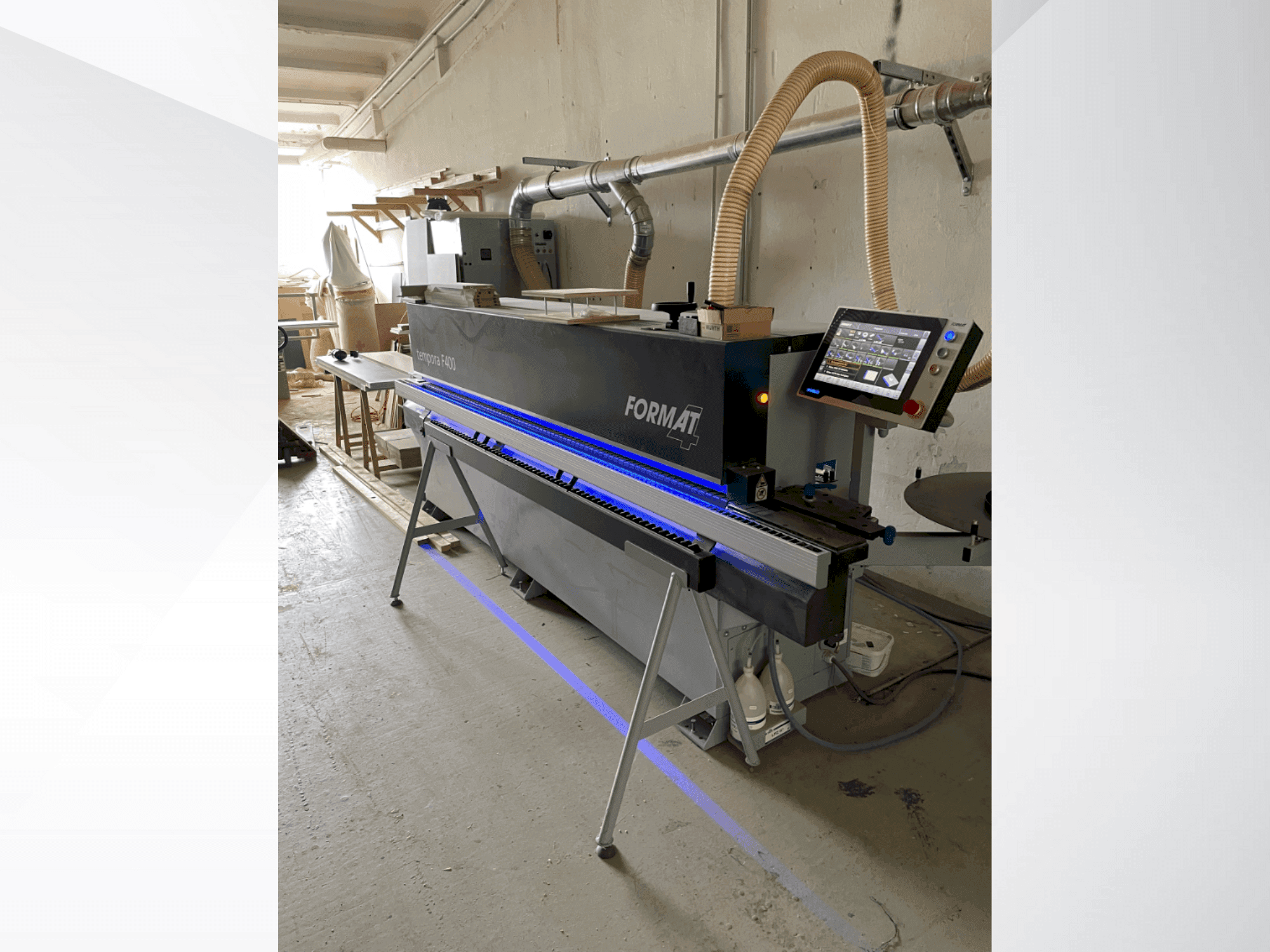 A FELDER Tempora 45.03 LX gép elölnézete