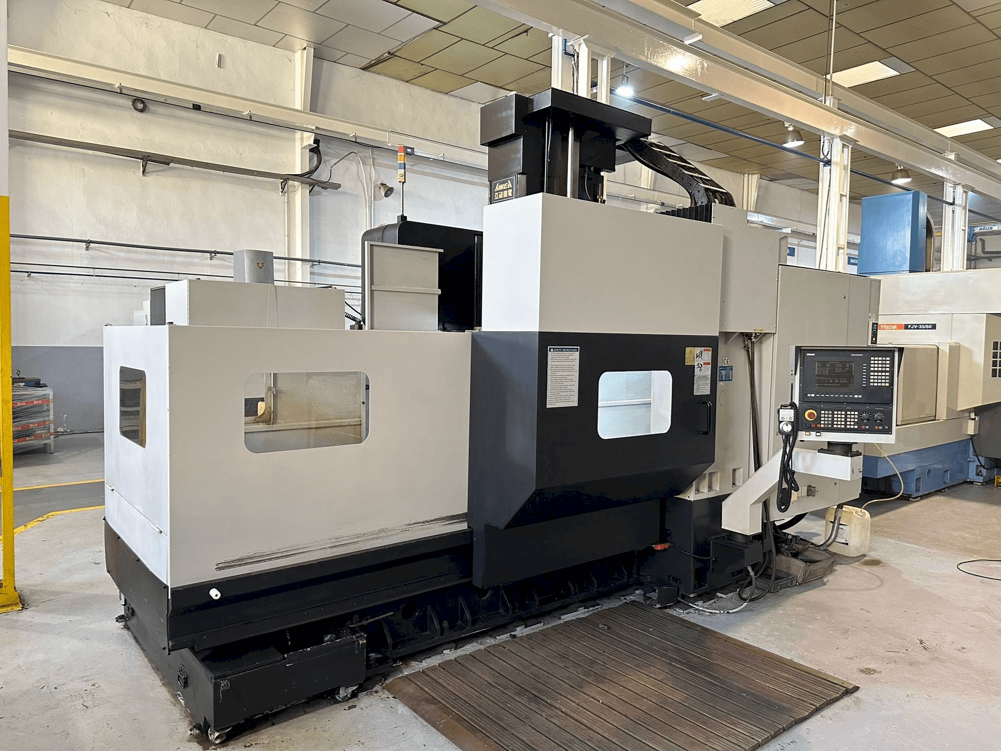 A AWEA VP2012 gép elölnézete