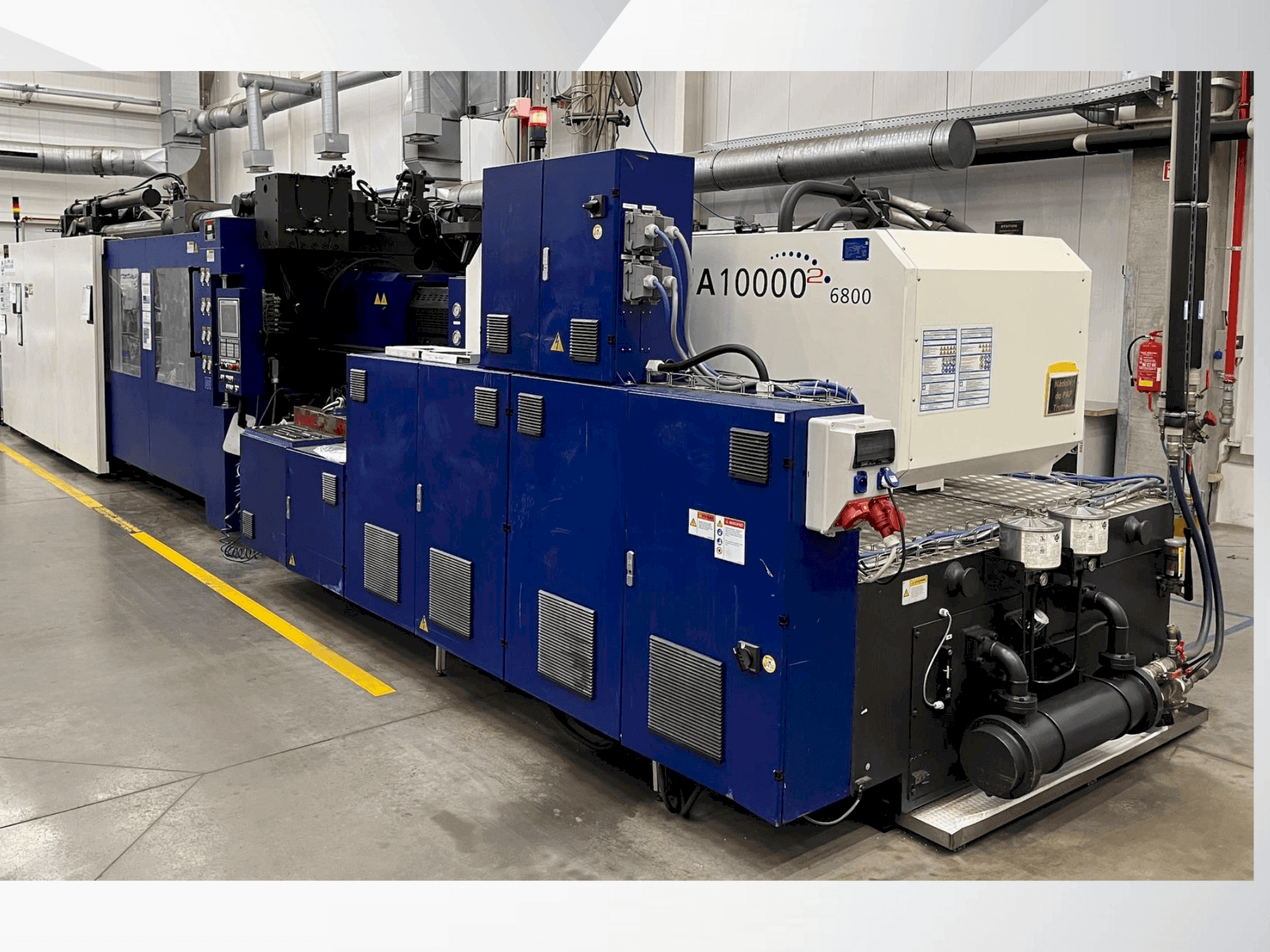 A HAITIAN MARS MA10000 II gép elölnézete