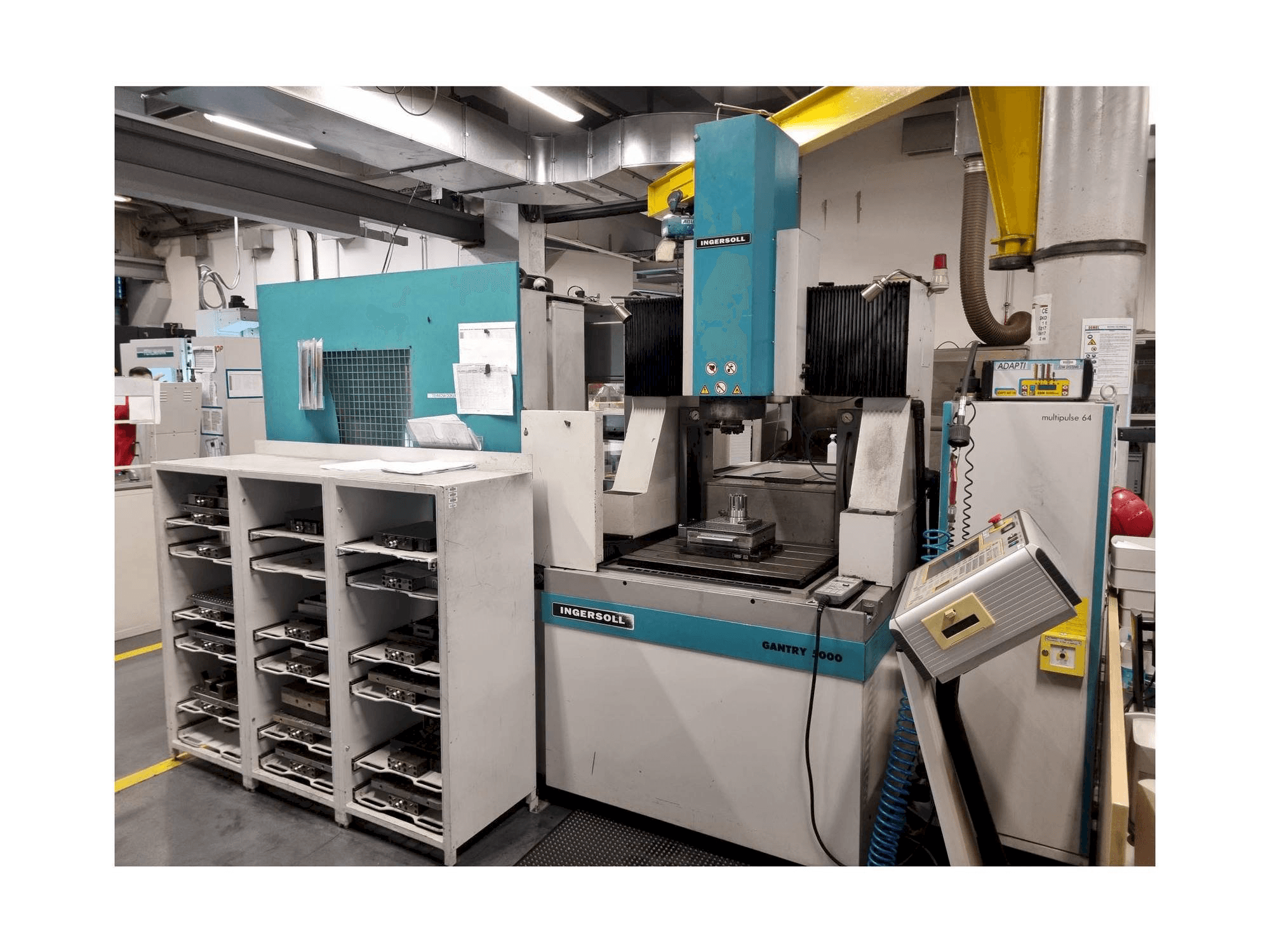 A OPS-INGERSOLL Gantry 5000 gép elölnézete