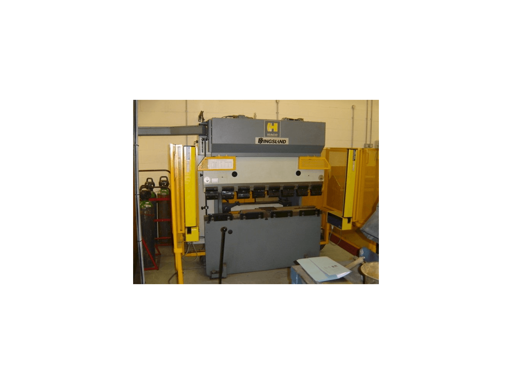 A HACO PPM 1640 gép elölnézete