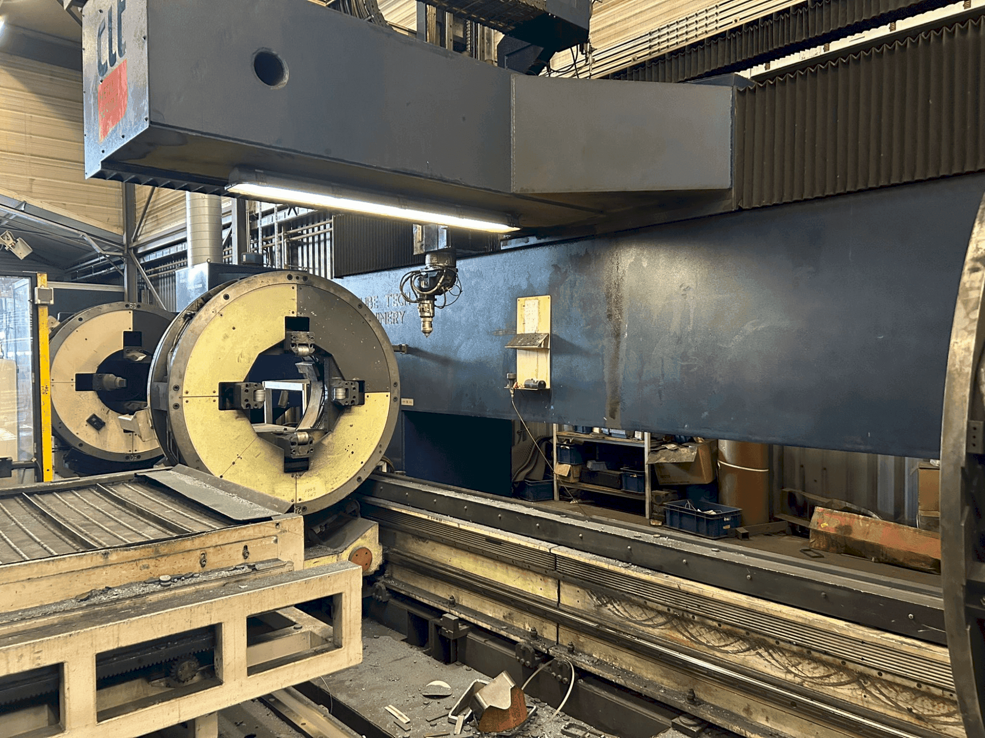 A TTM FL 600 3D gép elölnézete