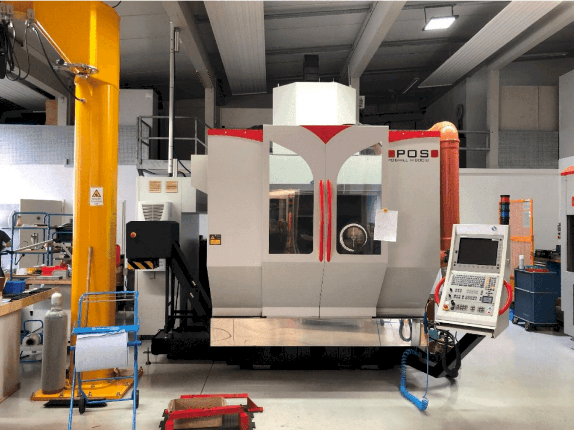 A POSmill H 800 U gép elölnézete