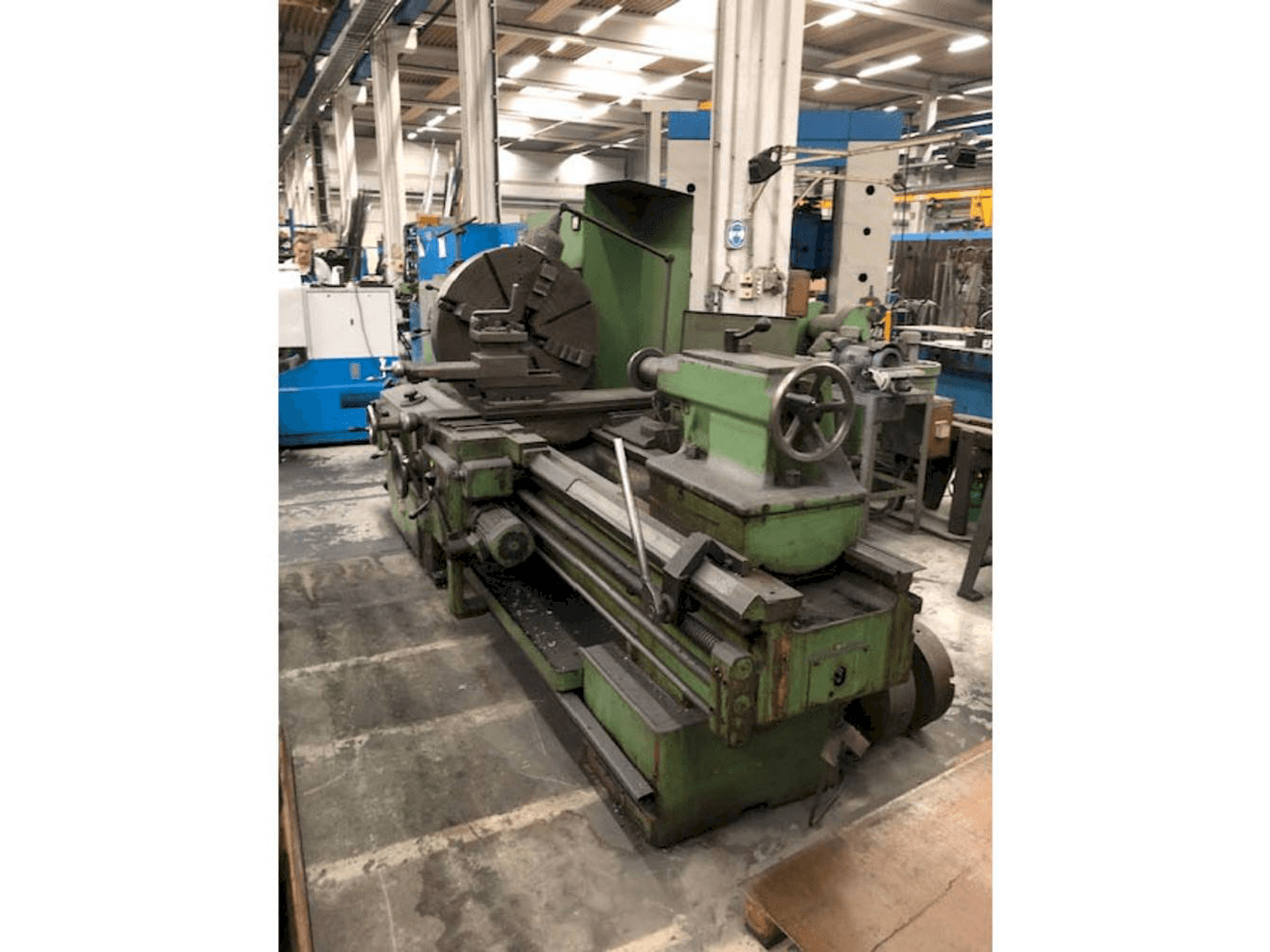 A DLZ 800 gép elölnézete