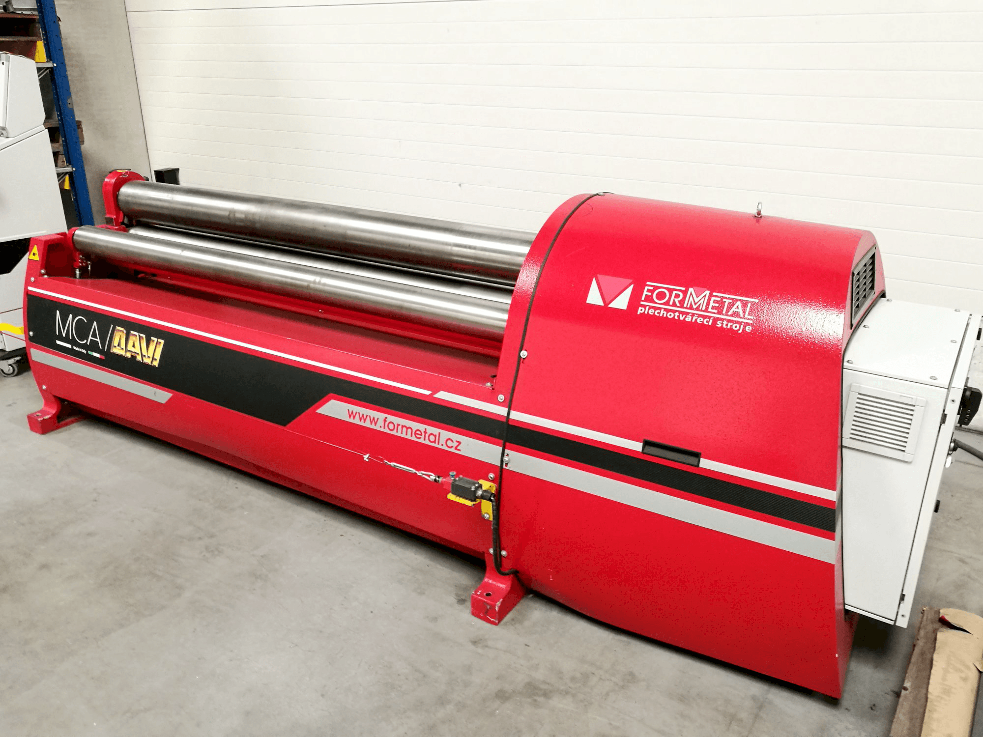 A Davi MCA 2017 gép jobb nézete