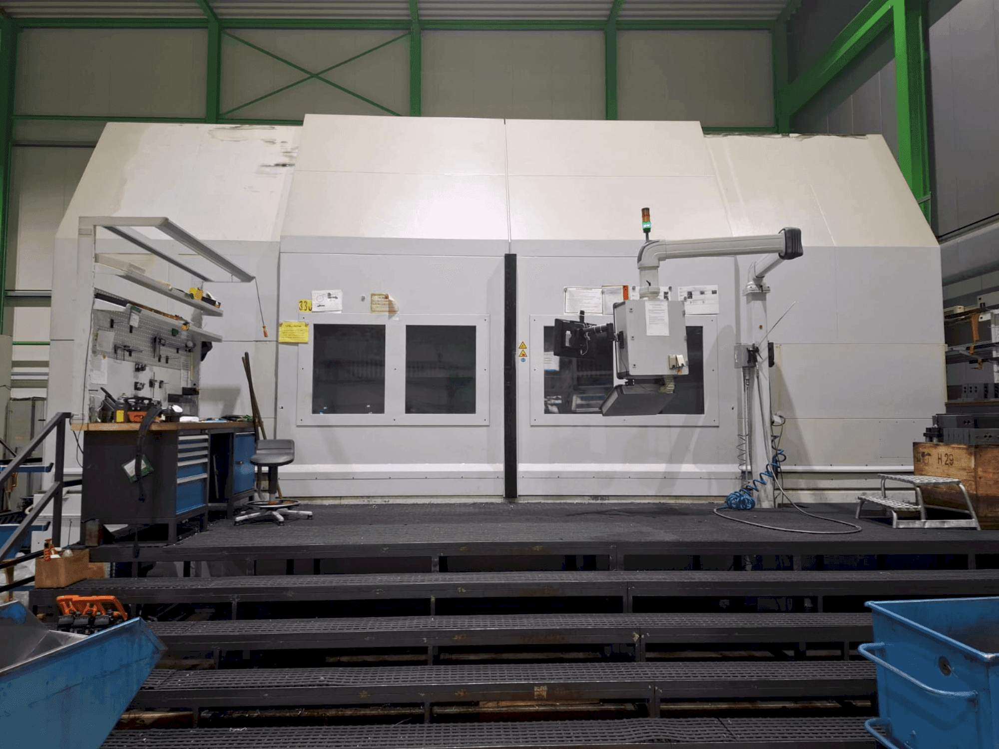 A Pittler PV4000 gép elölnézete