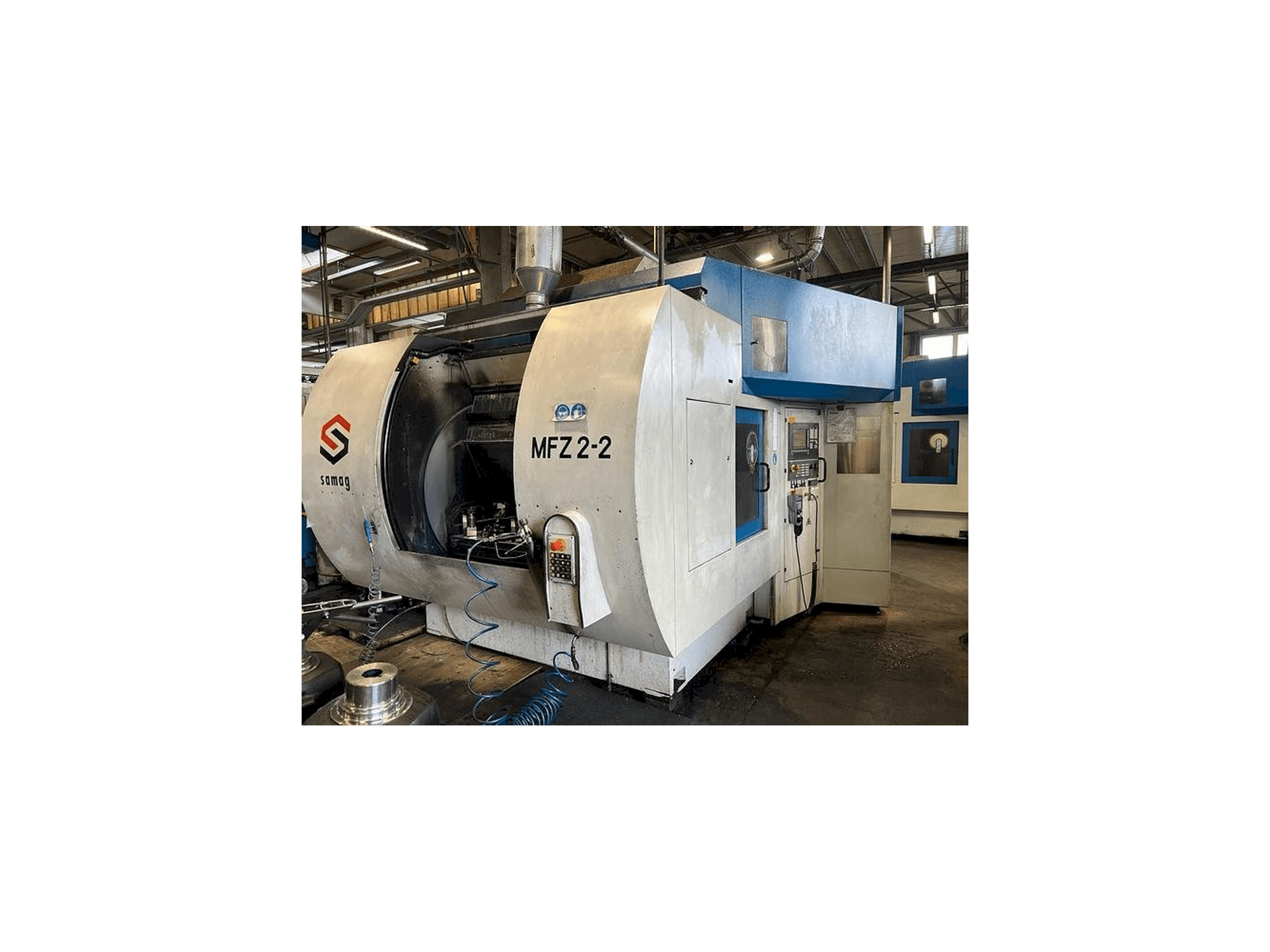 A SAMAG MFZ 2-2 gép elölnézete