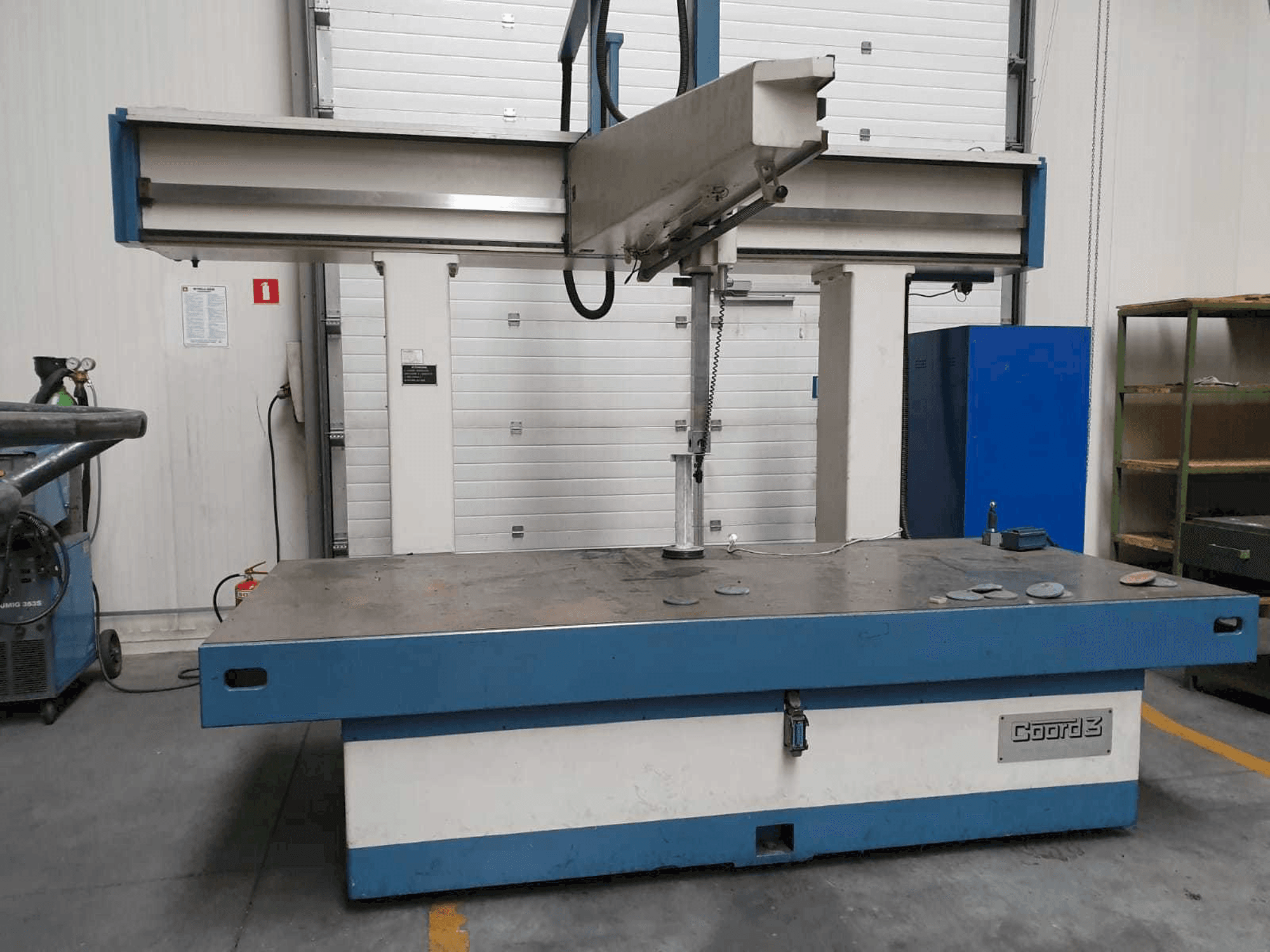 A Coord3 TR32 gép elölnézete