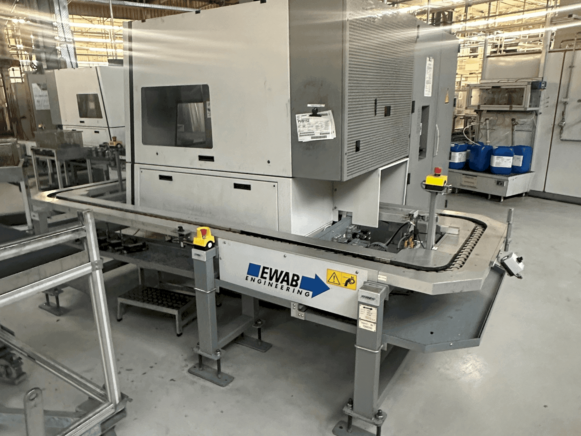 A DMG Gildemeister CTV 250 gép elölnézete