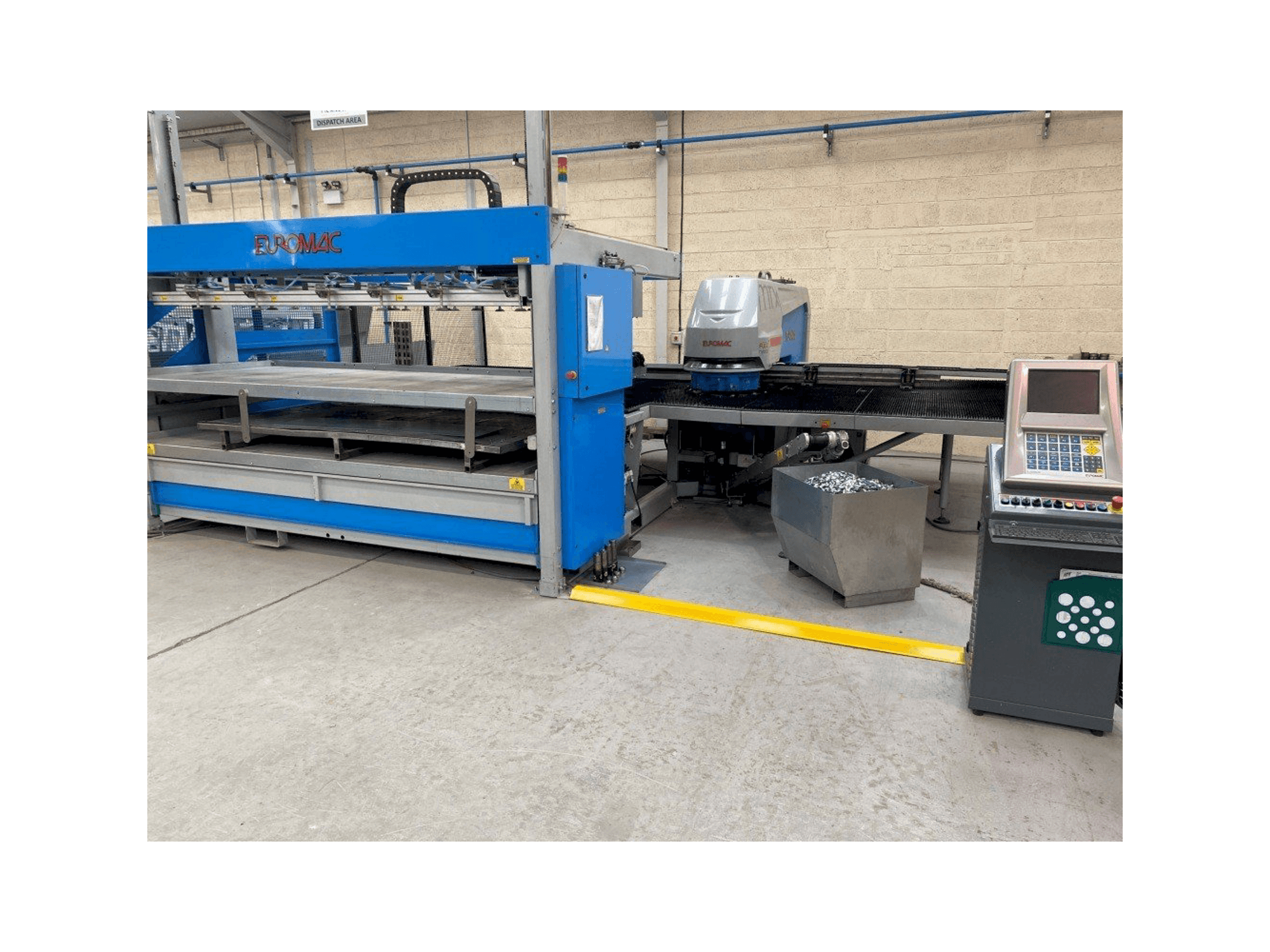 A Euromac MTX Flex 12 Hybrid gép elölnézete