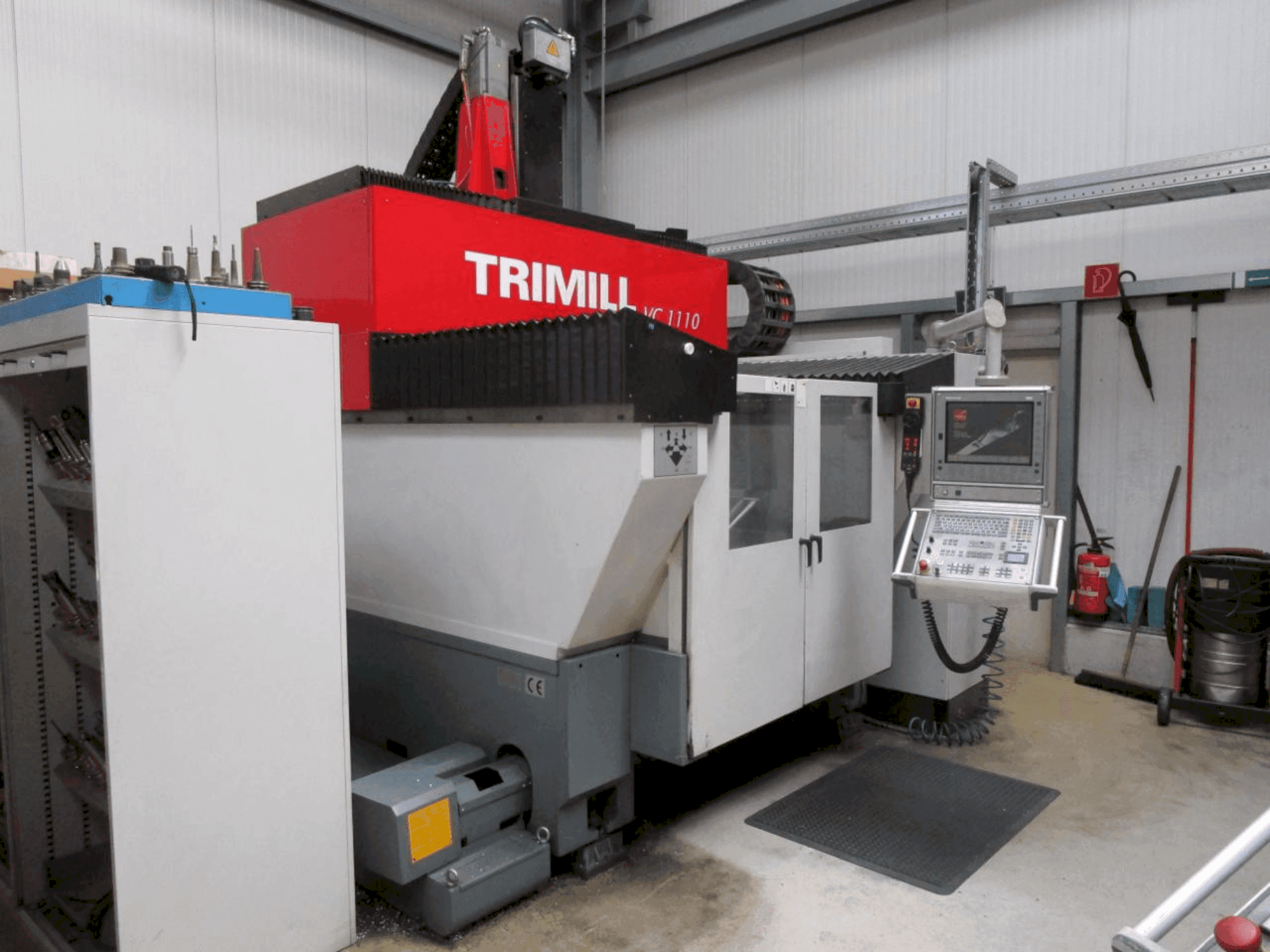 A TRIMILL VC1110 gép elölnézete