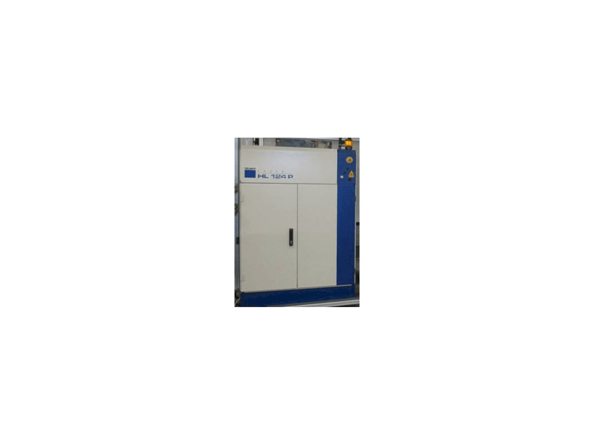 A Trumpf HL 124 P gép elölnézete