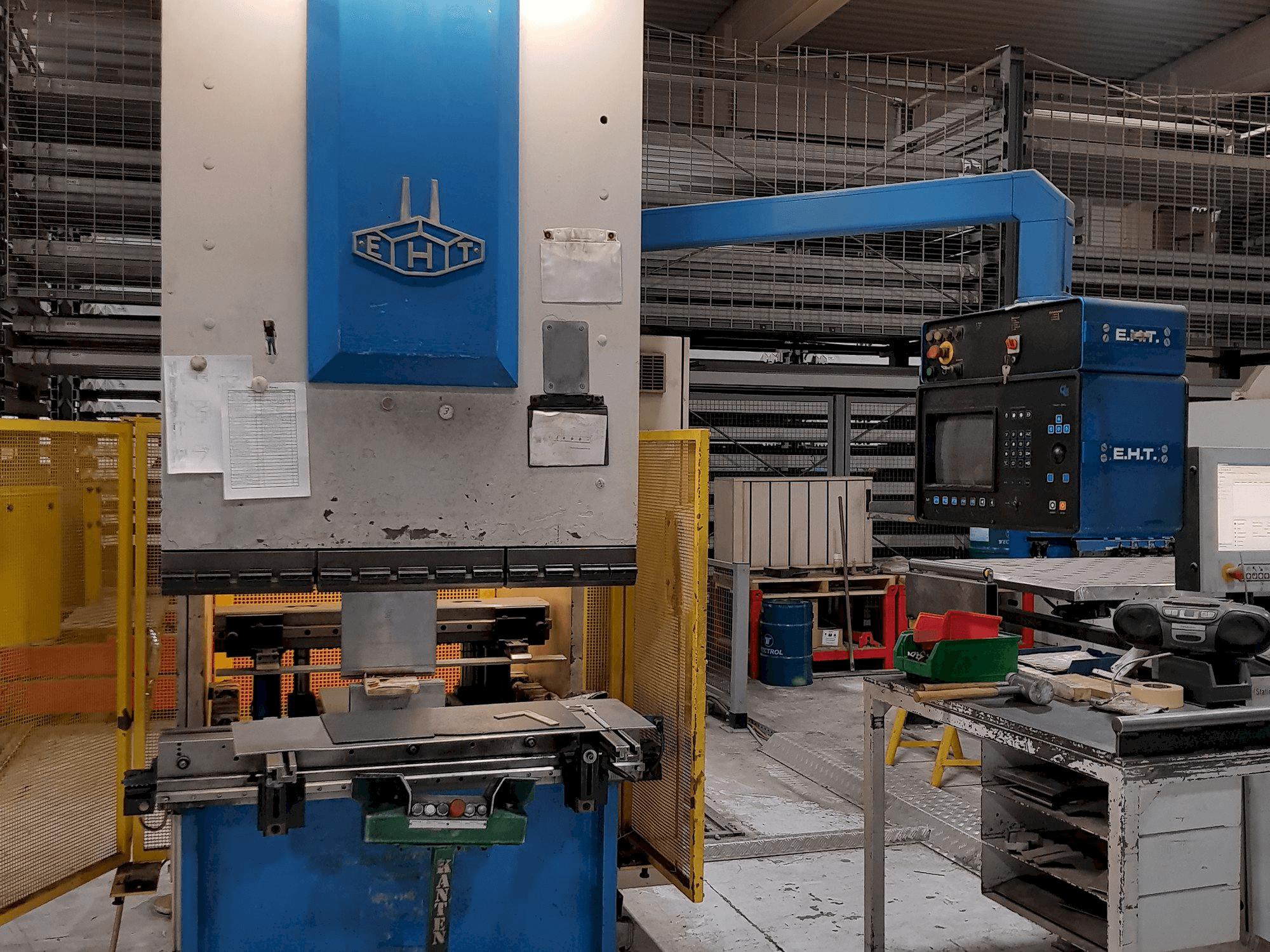 A EHT EHP 5.5-12 gép elölnézete