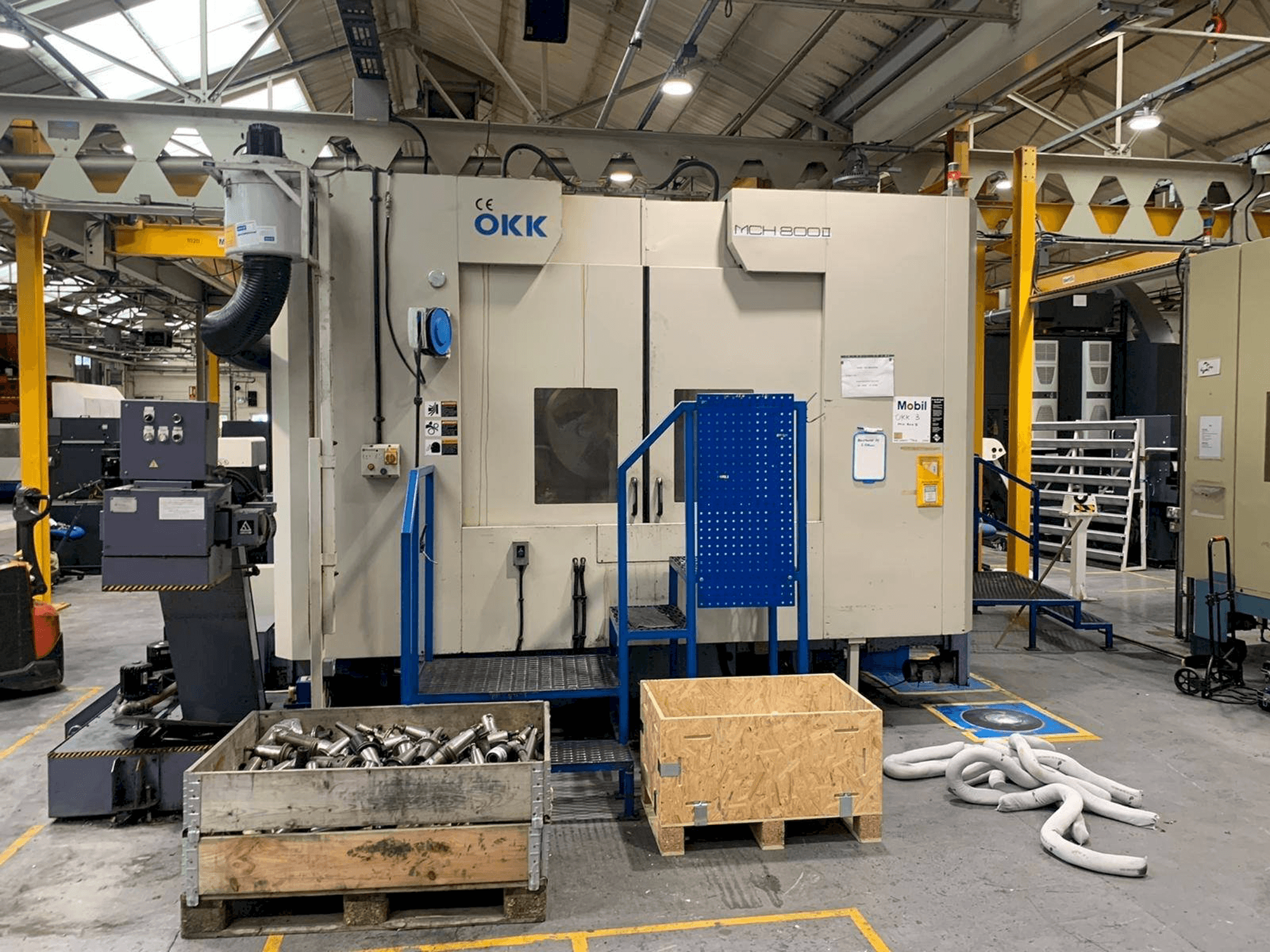 A OKK MCH 800II gép elölnézete