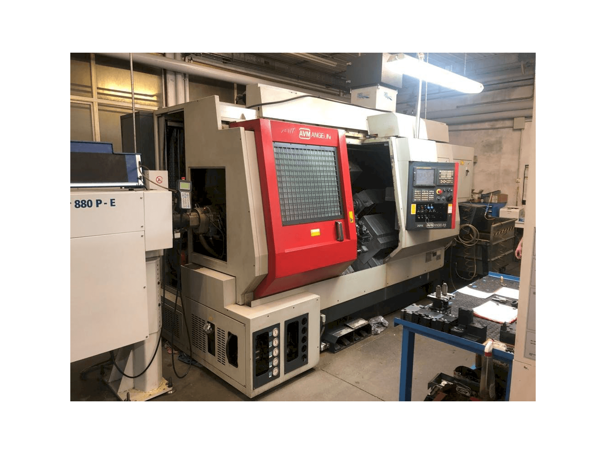 A AVM Angelini Zenit gép elölnézete