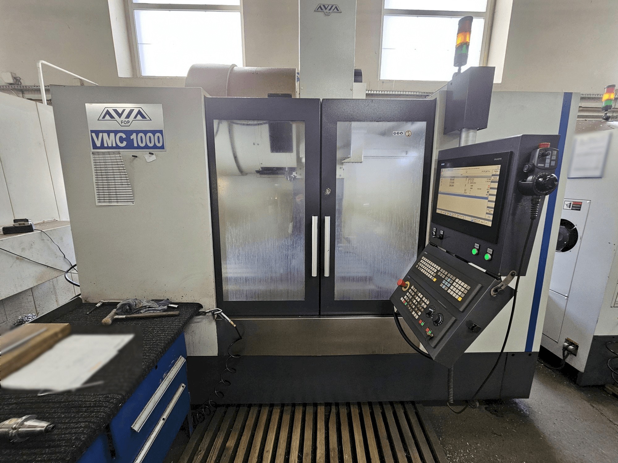 A Avia VMC 1000 gép elölnézete