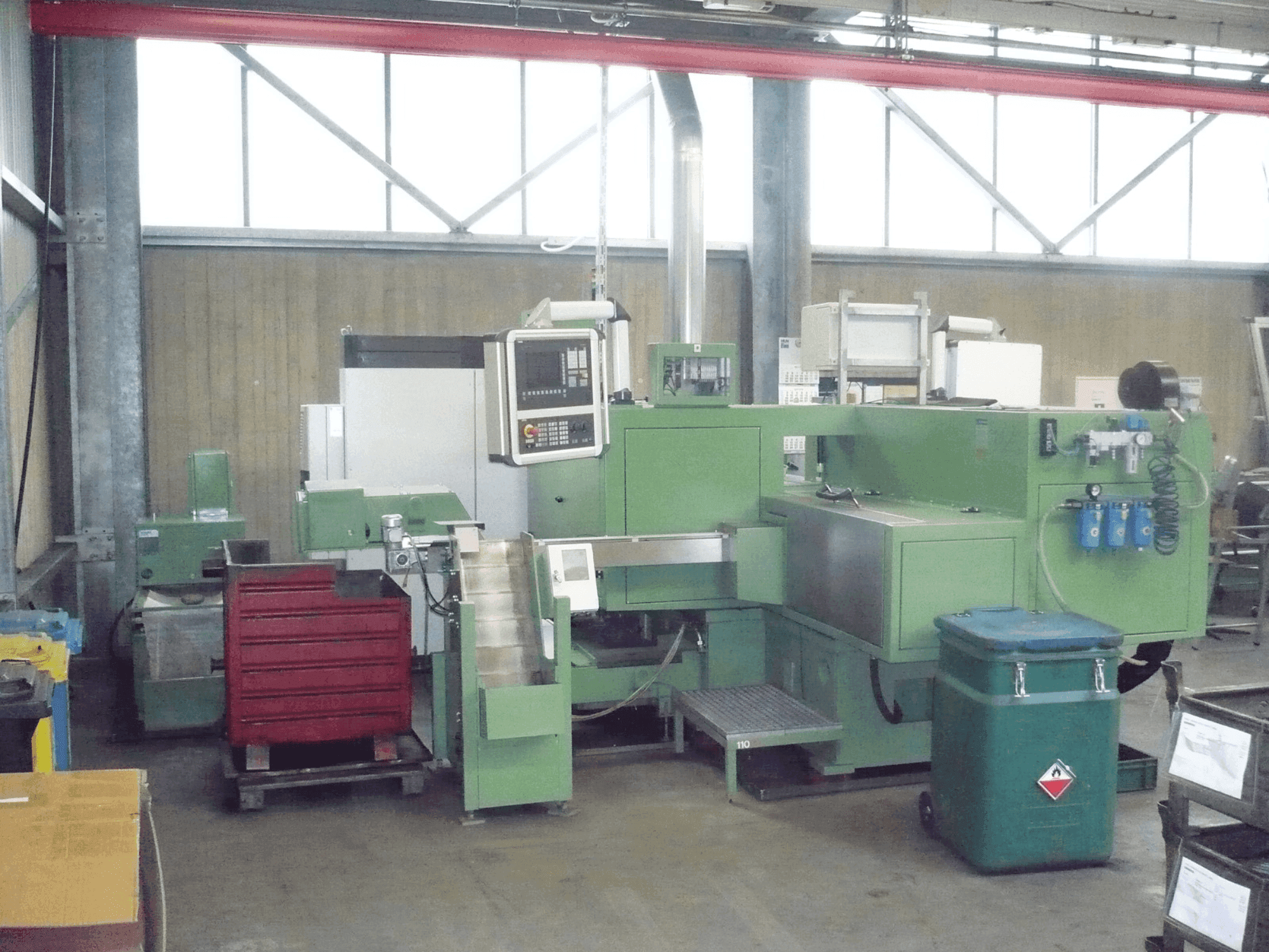 A HK-KON L2SDZ-6 gép elölnézete